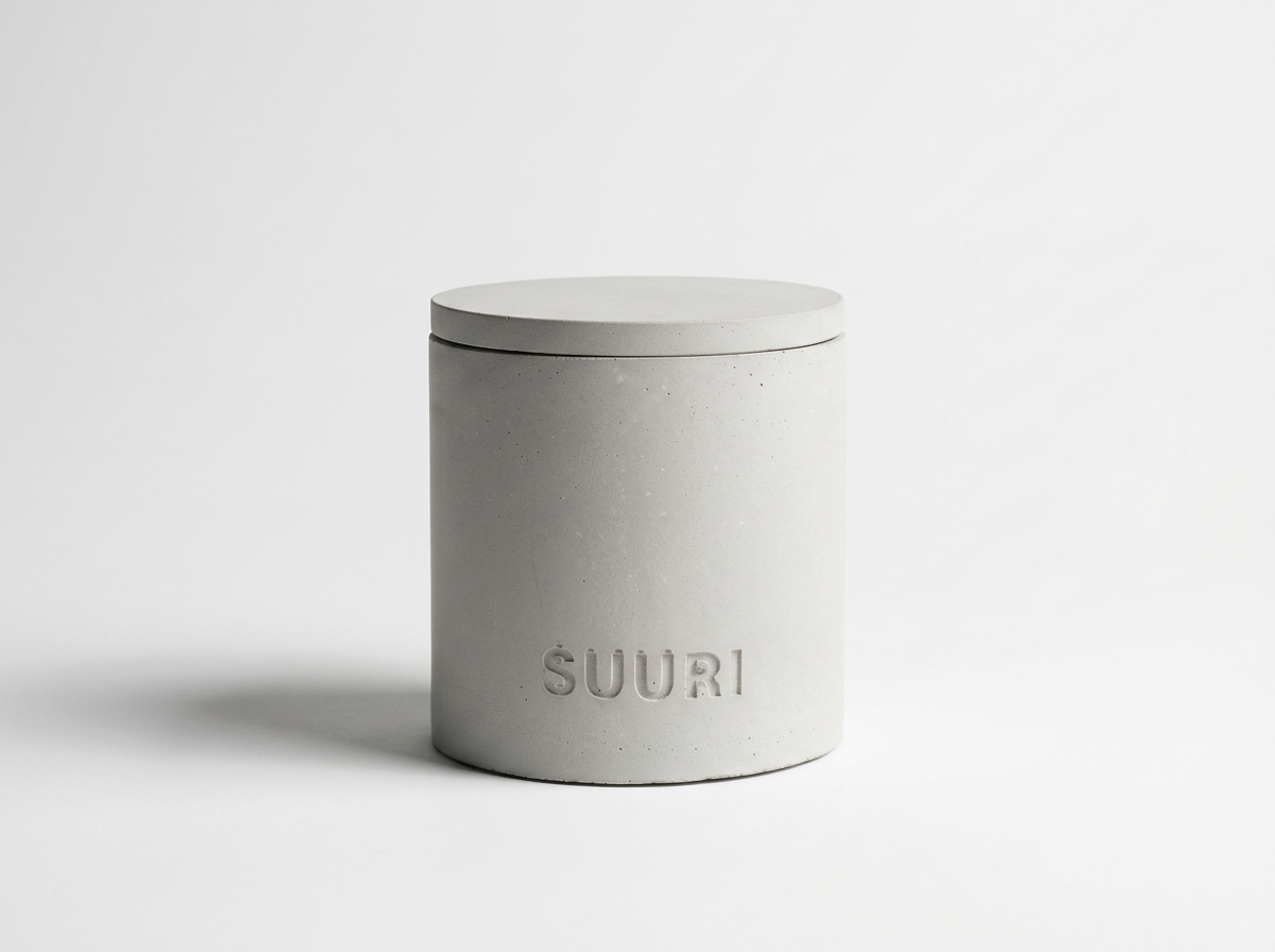 Bug Off Soy Wax Concrete Candle