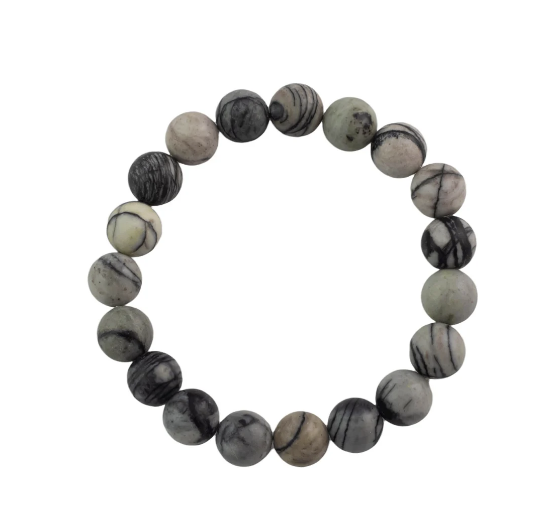 Spider Vein Jasper Bracelet