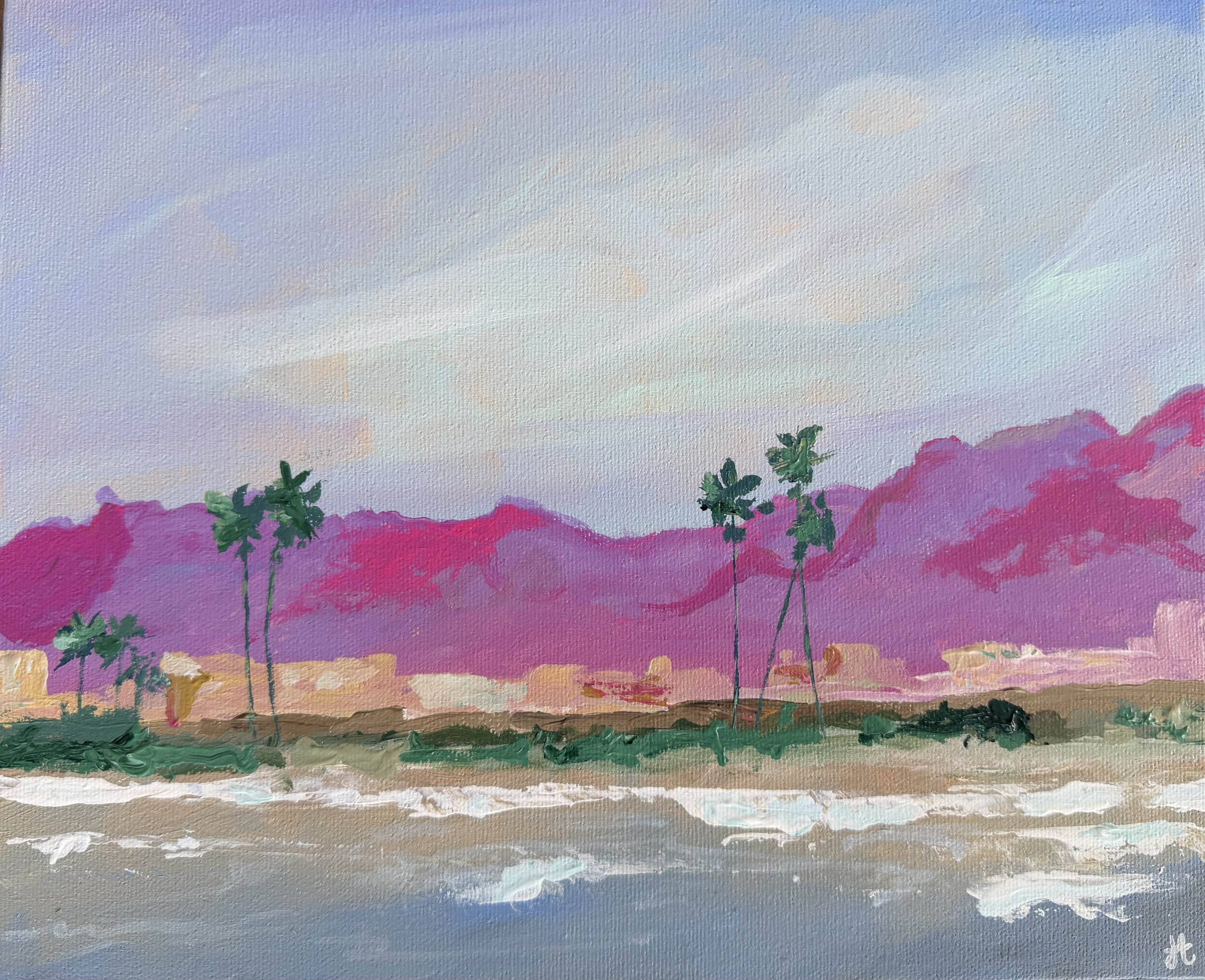 Santa Ynez, 10 x 12", framed  
 SOLD 🔴