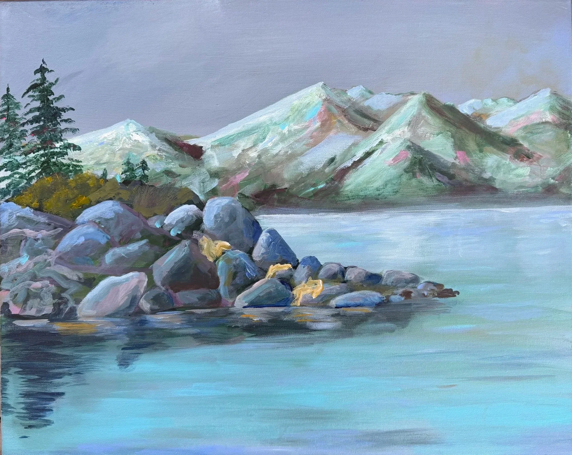 Tahoe Blue, 16 x 20"  
$600