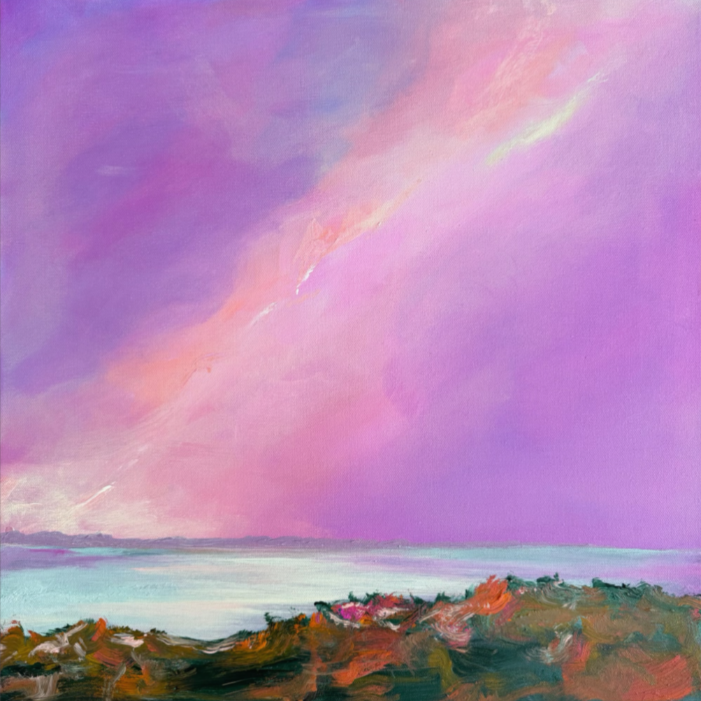 Sea Sparkle, 20 x 20" 
$700