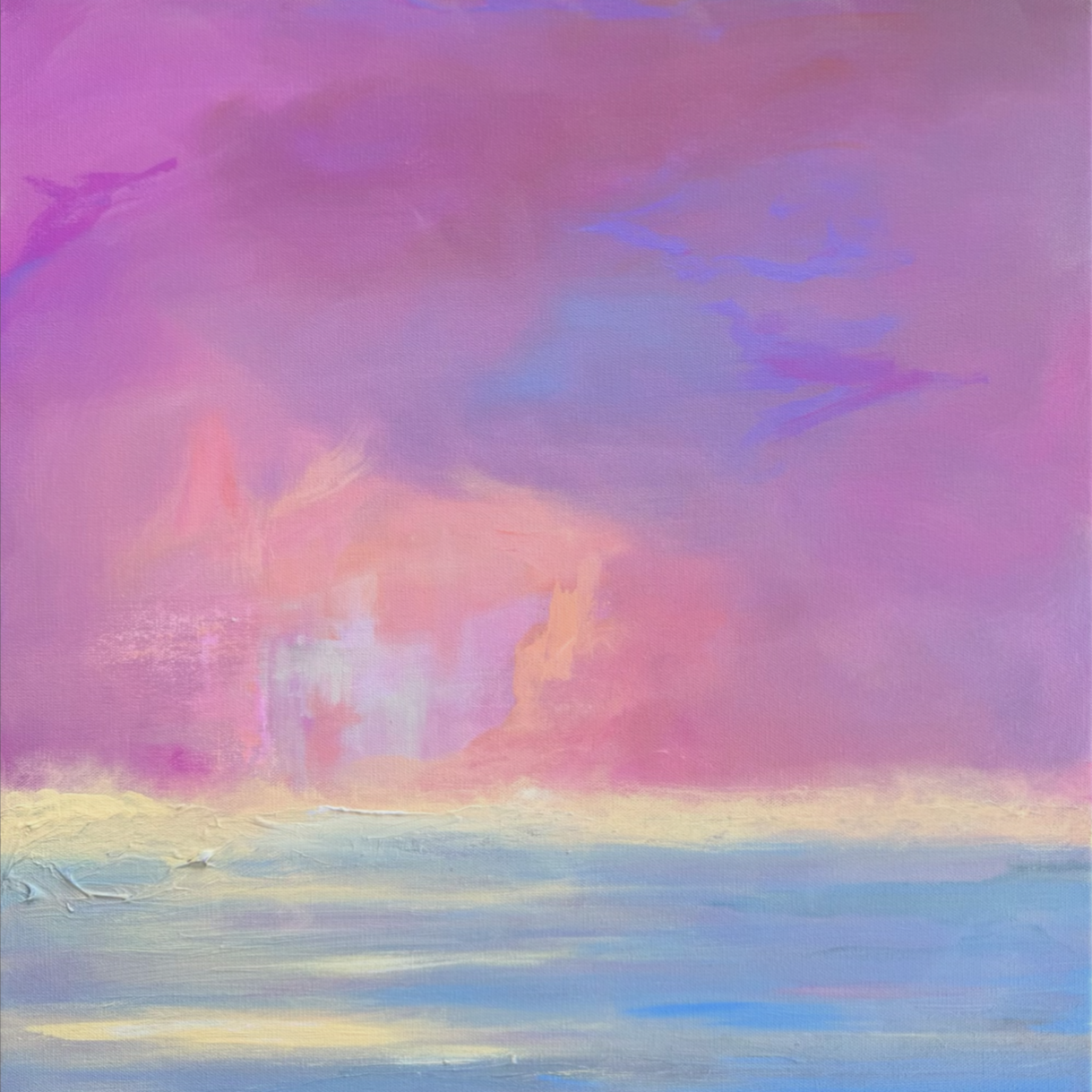 Blue Tears, 20 x 20"  
$700