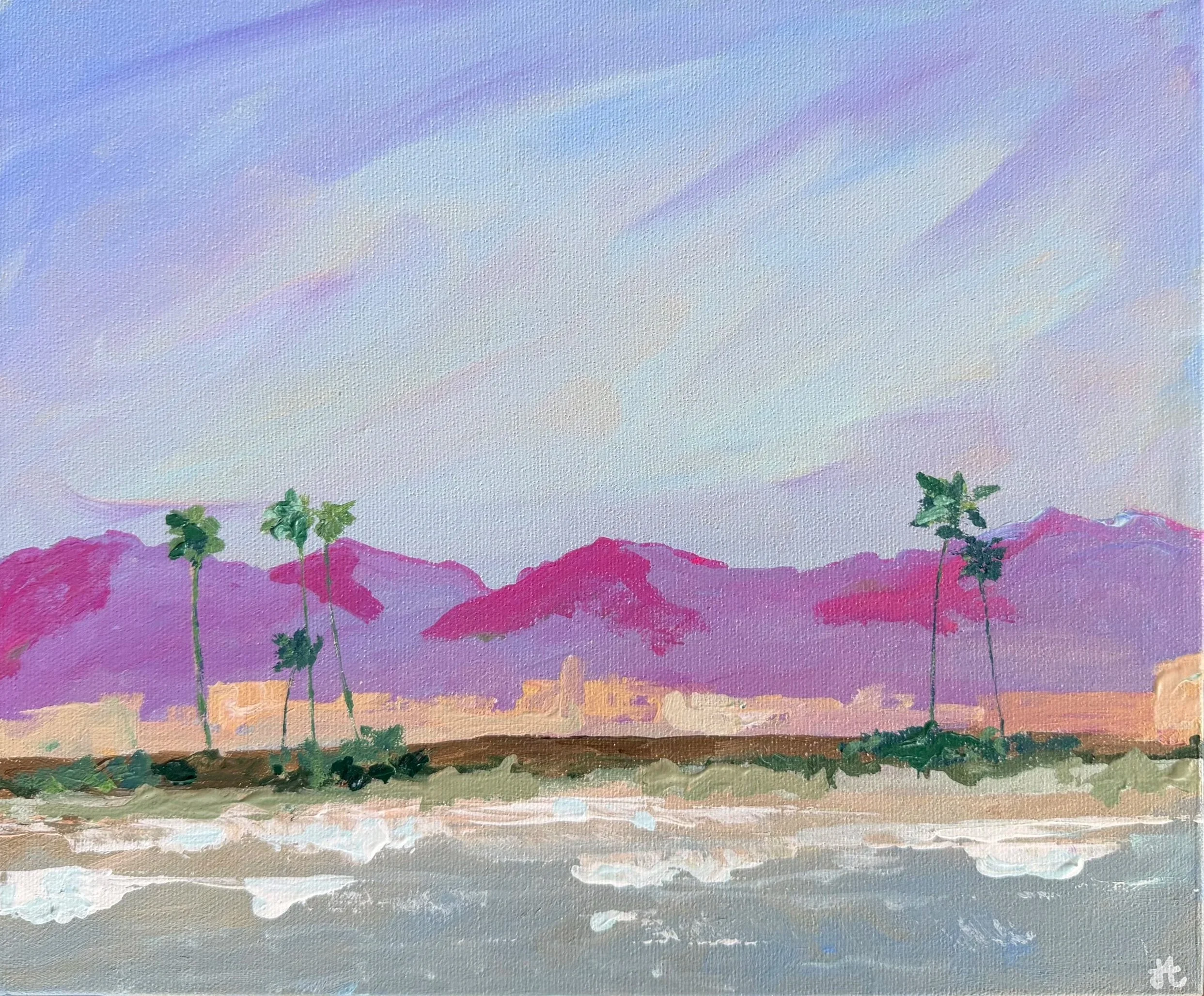 Santa Ynez 2, 10 x 12", framed  
$500