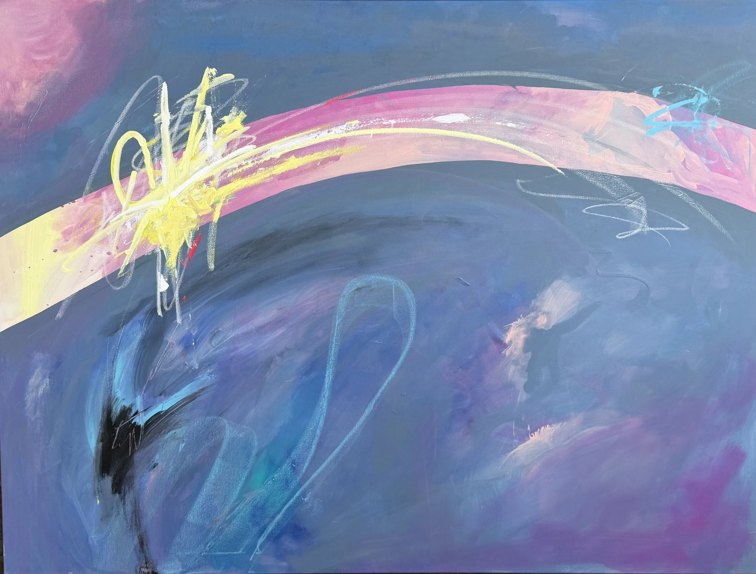 Bolid Zoom, 36 × 48”  
$2,200