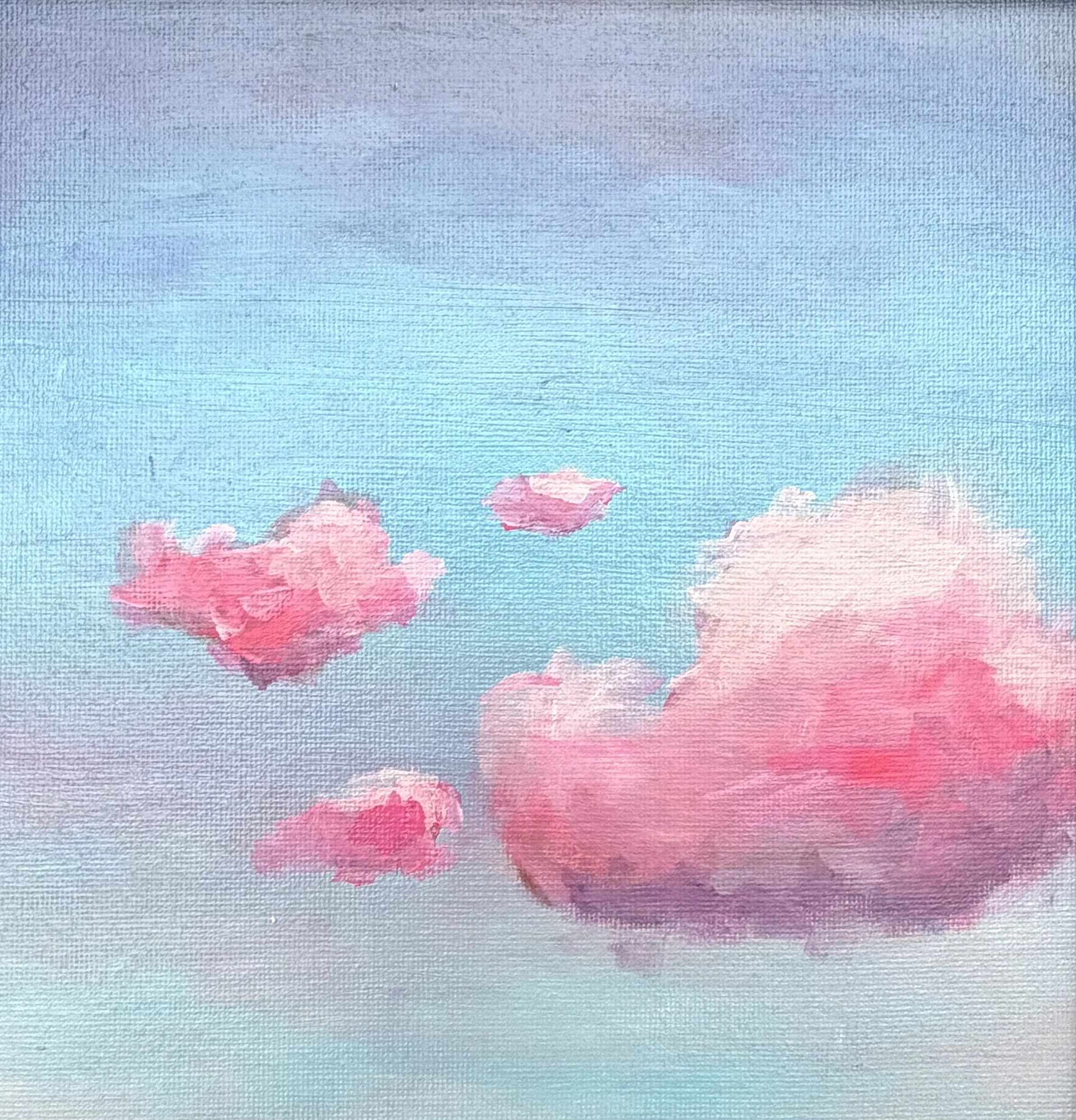 Family Outing, 8 x 8”, framed  
$350