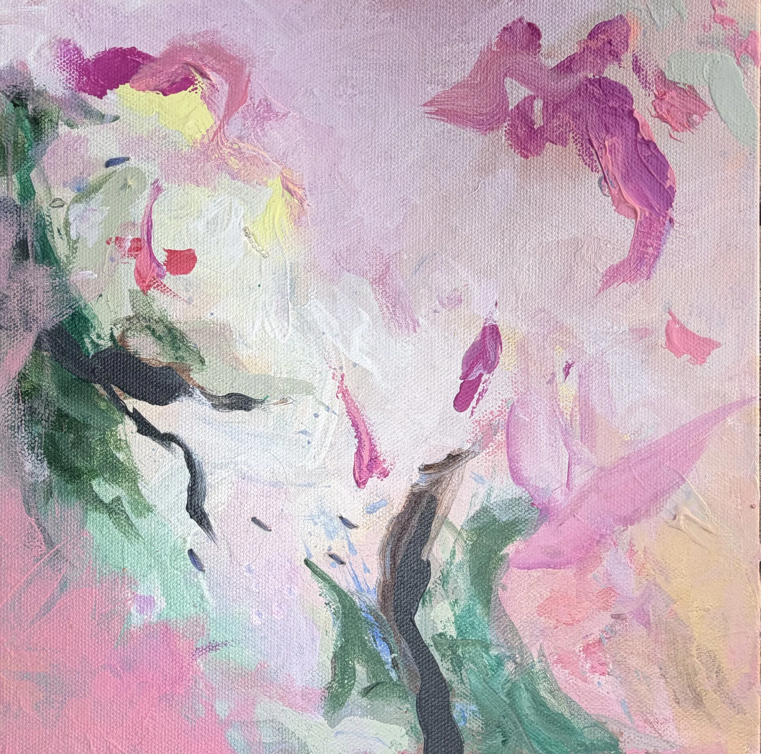 April Showers, 10 x 10"  
$400 