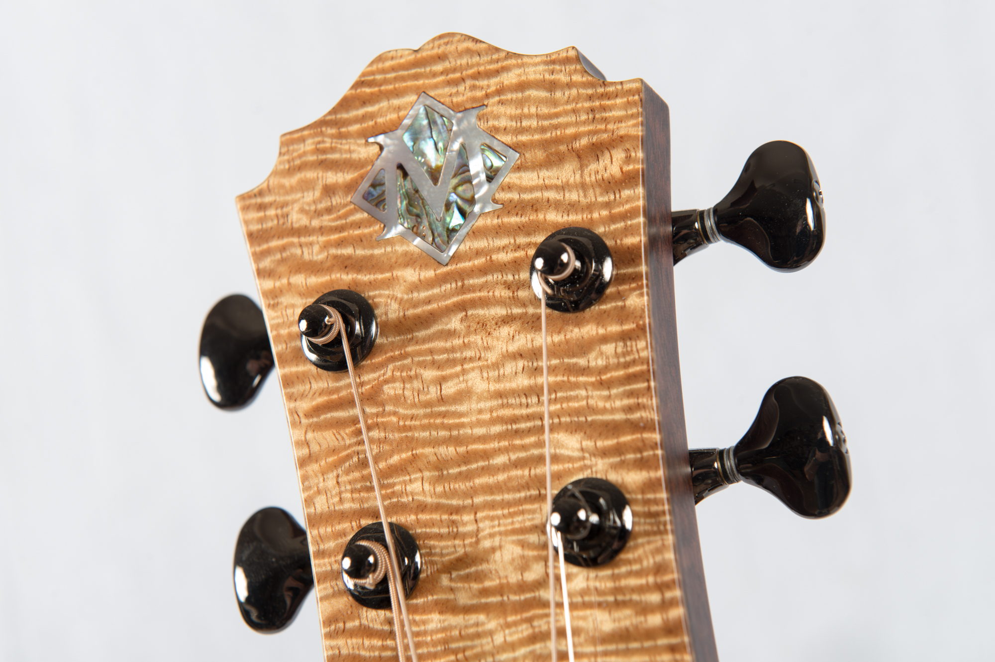 Curly Koa Peghead