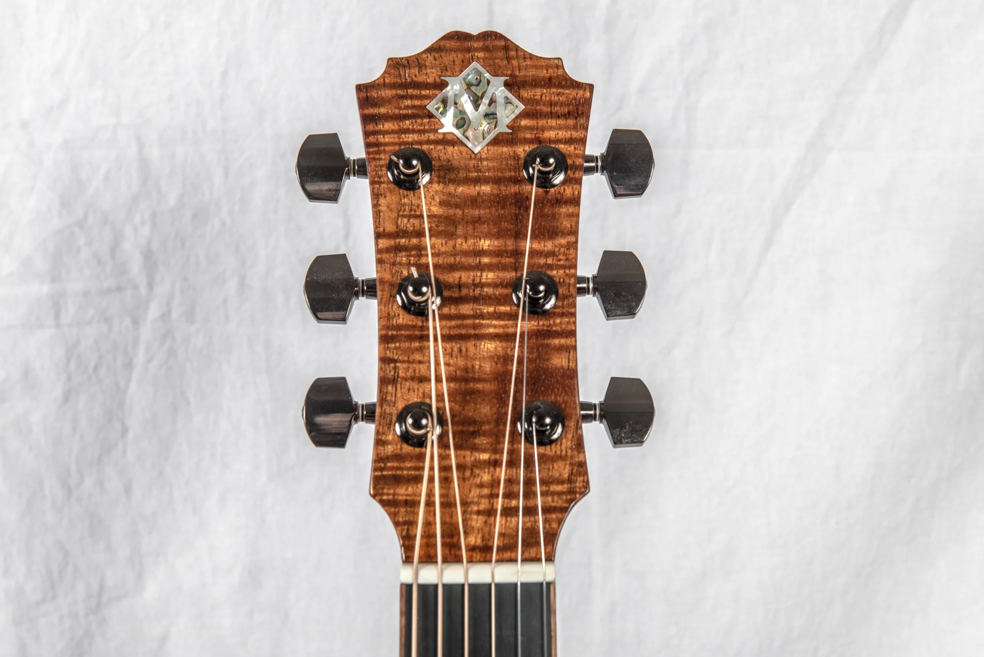 Curly Koa Peghead Overlay