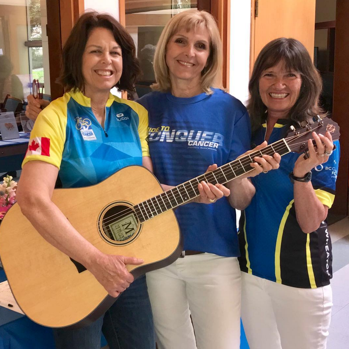 Pictured are three of the "divas." 