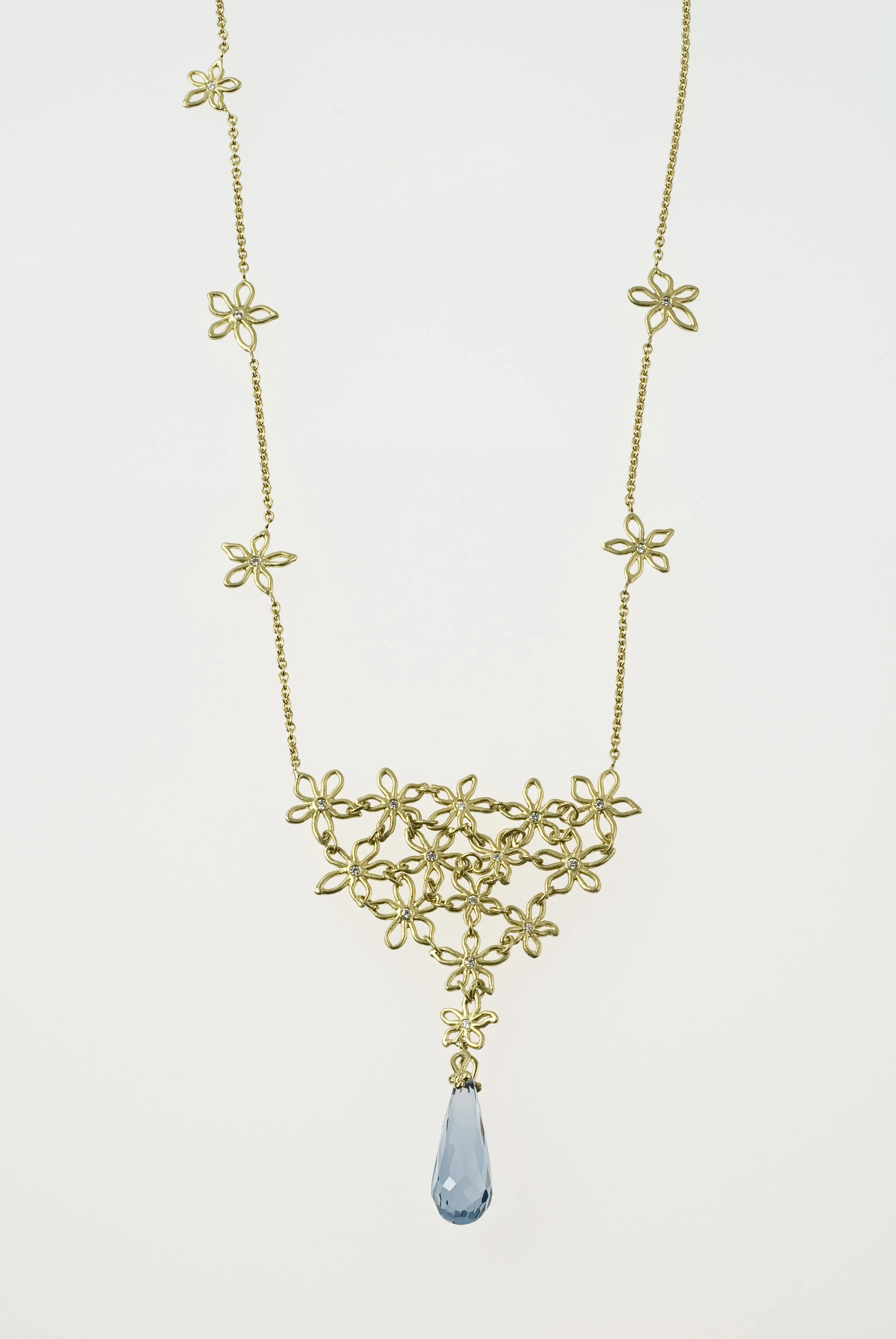 Capriccio Floral Bib Necklace