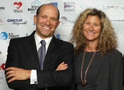 Howard and Edie Lutnick Who Continue To Help The Suffering Since Their Brother Perished In 9/11