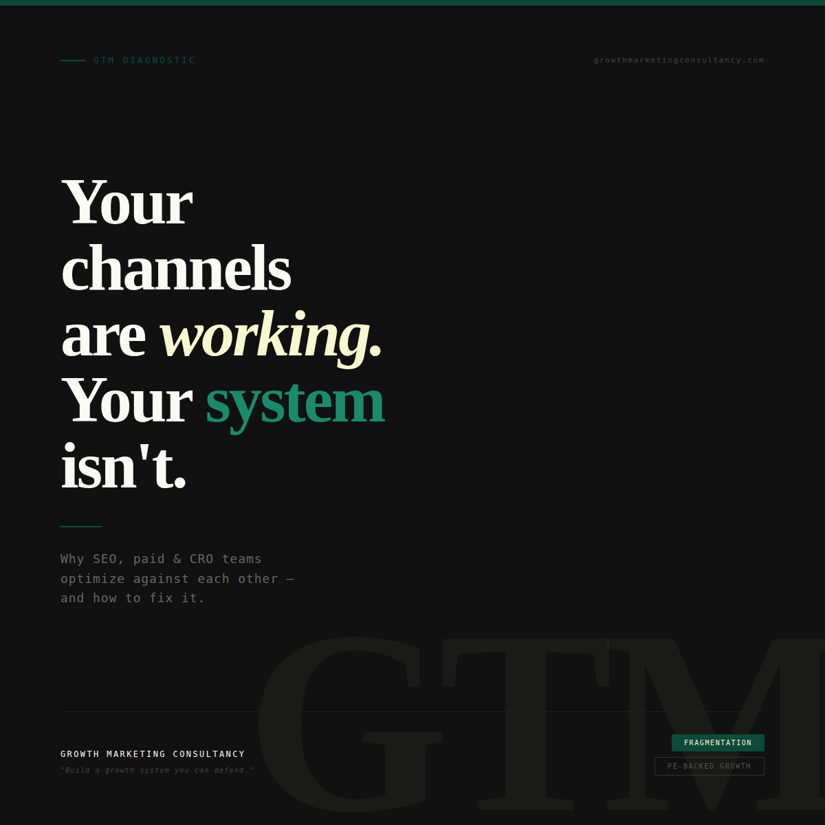 Why Your SEO, Paid, and CRO Teams Are All Optimizing Against Each Other (And How to Fix It)