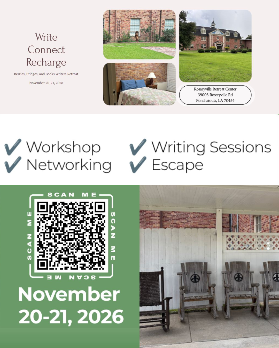 Creative Minds Writers Retreat