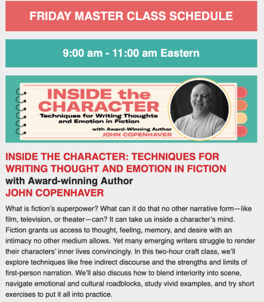  Inside the Character: Techniques for Writing Thought &amp; Emotion in Fiction 