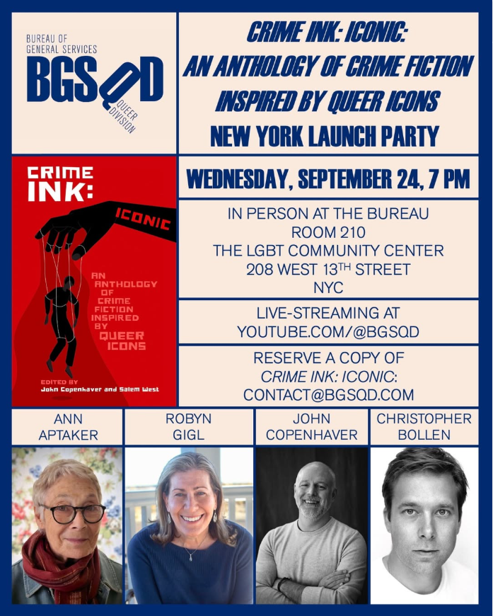 Crime Ink: Iconic New York Launch Party