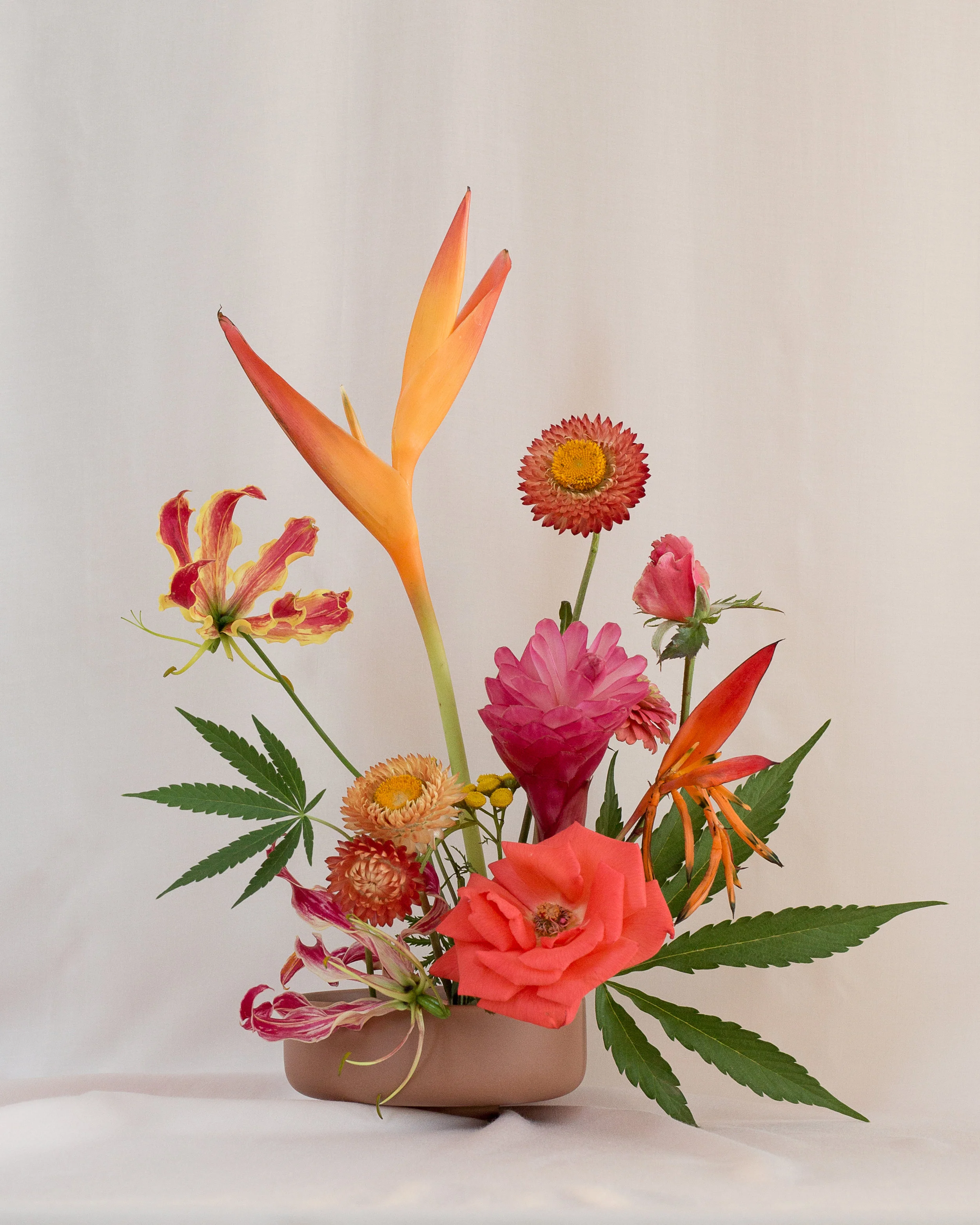 Seeking Arrangement — Floral Design by Amy Merrick, Photo by Anja Charbonneau. From Broccoli Issue 01.
