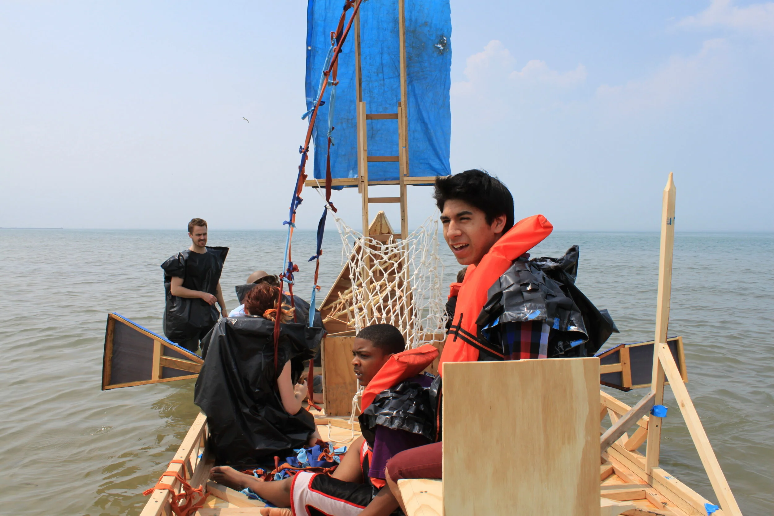 Miguel on Golda's Thrown.JPG