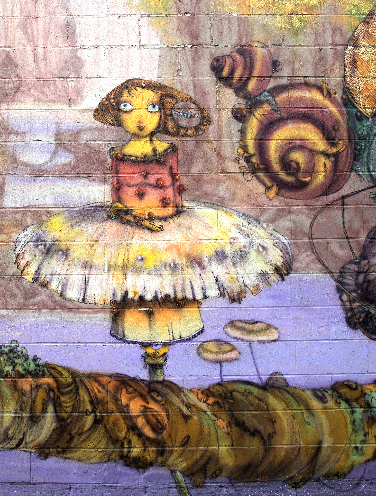  Os Mural/Ballerina; Coney Island, NYC 