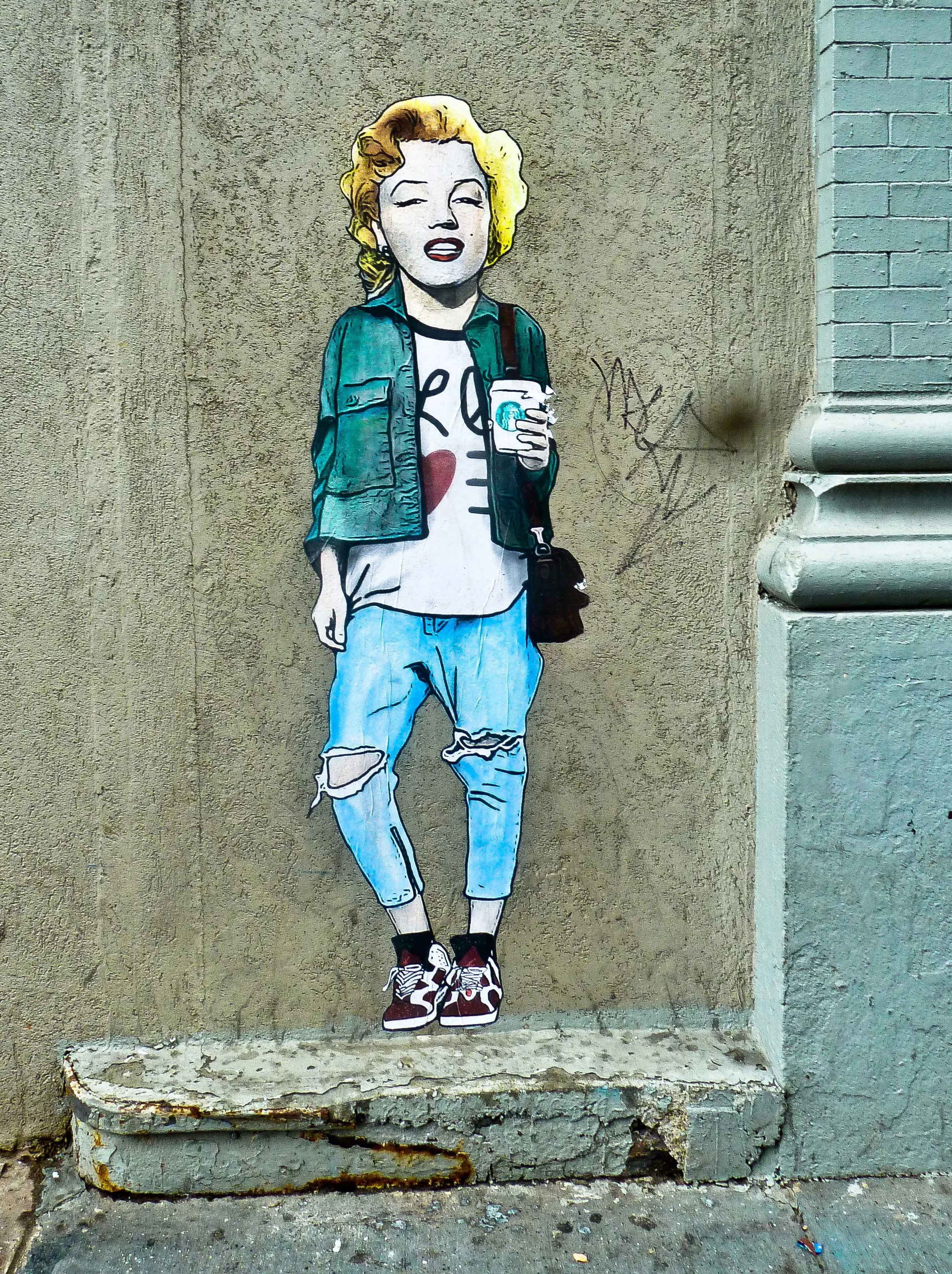 Marilyn Hipster; SoHo, NYC