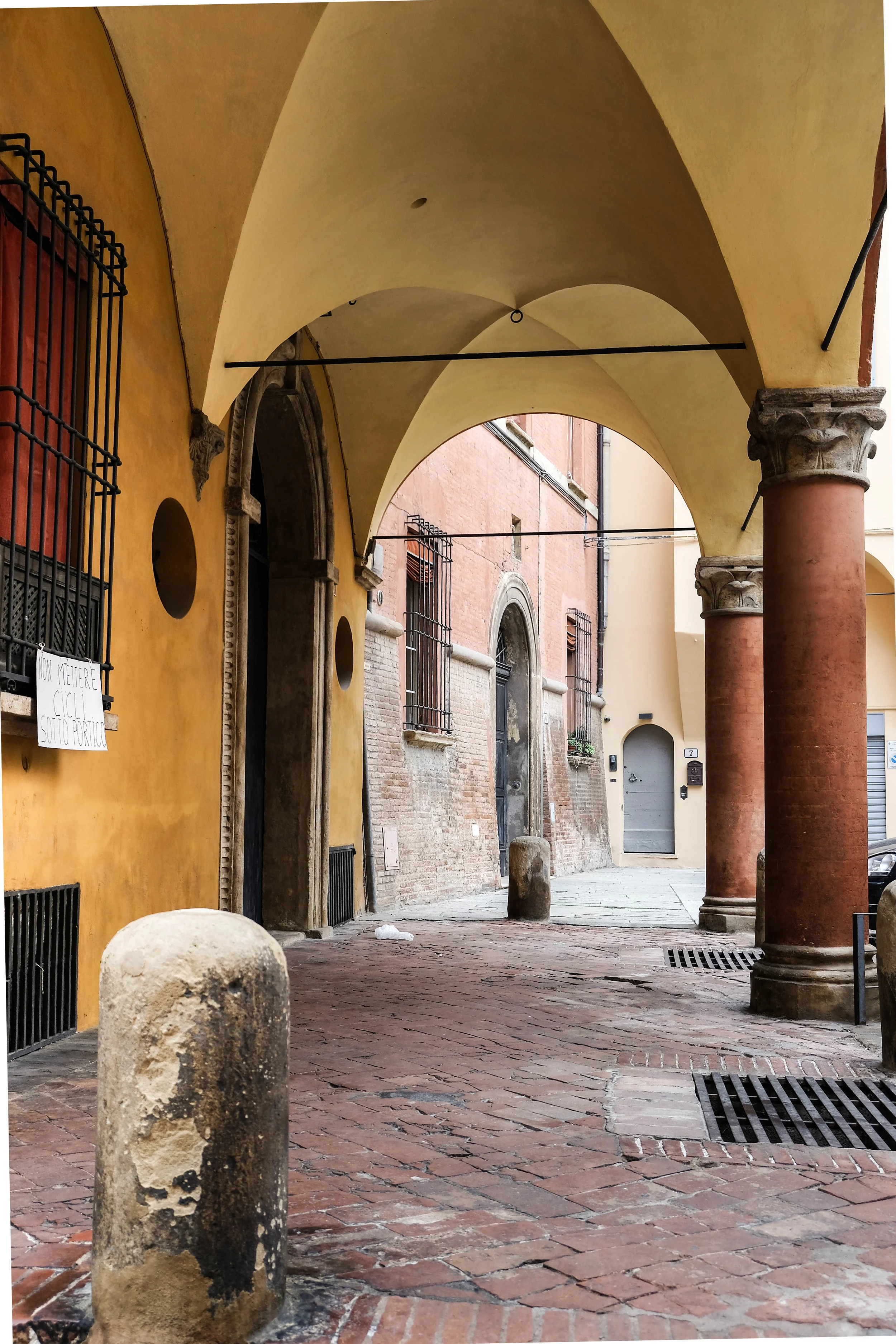 Portico in Bologna Italy