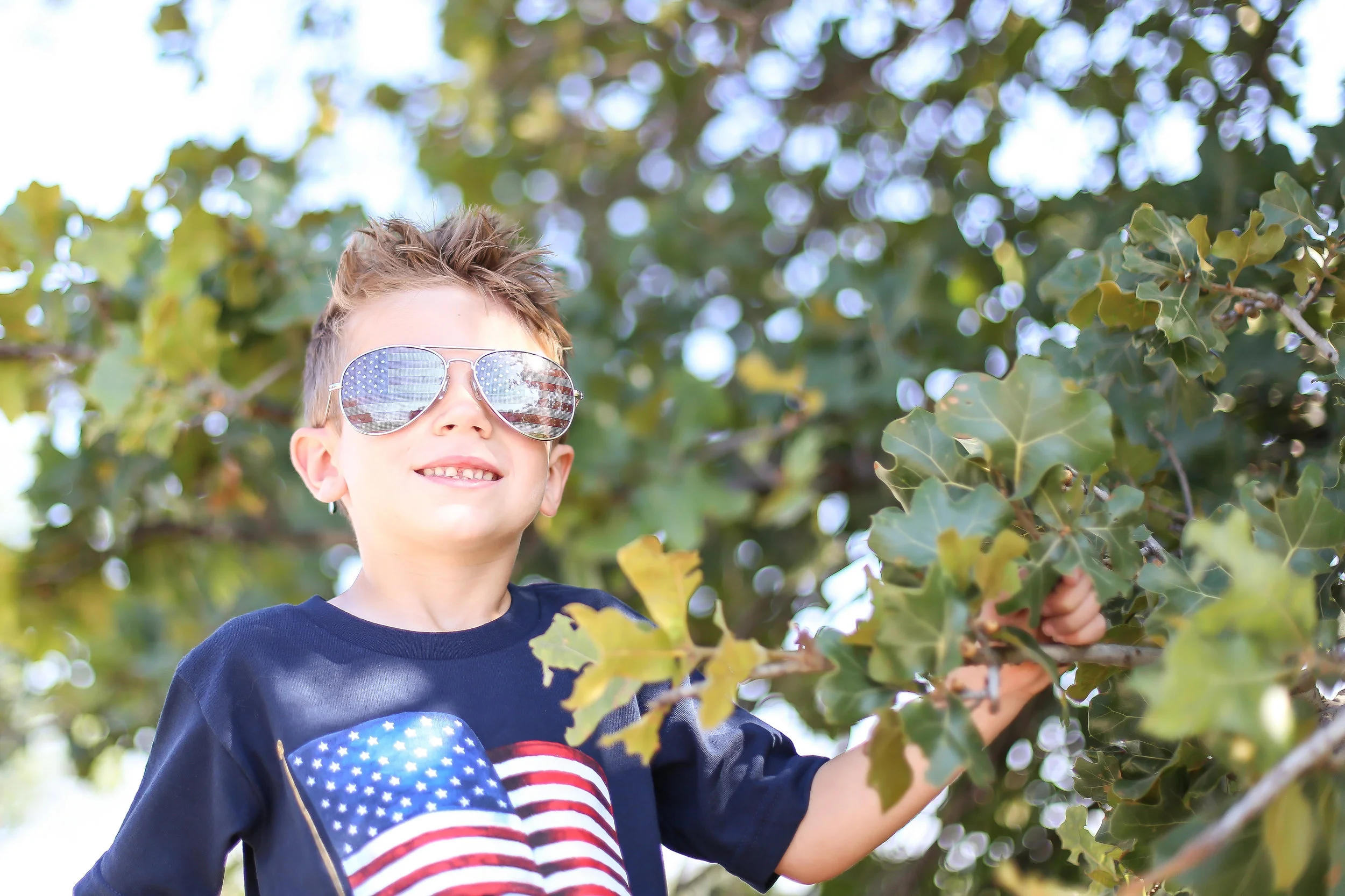 #4 Beware of Dappled Light, “6 Tips for Finding the Best Lighting Outside for Photographs” , by Kindred Photography Workshops , photo by Hazel and Haze Photography