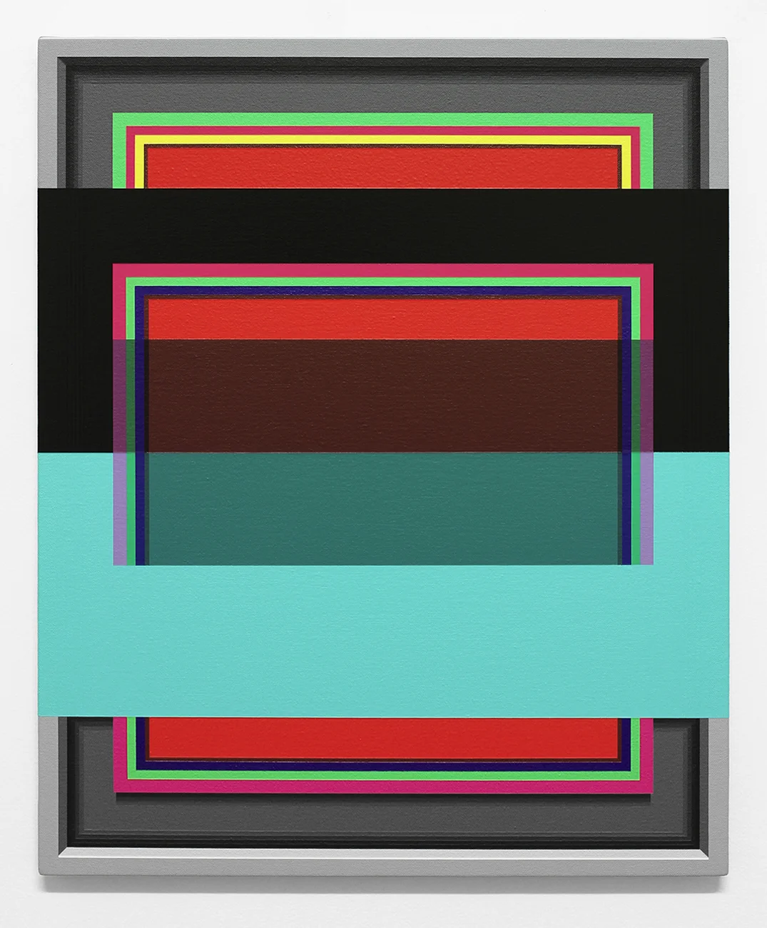 Language of the Listening Eye 2013 Acrylic on canvas 22 x 18 inches (55.88 x 45.72 cm)
