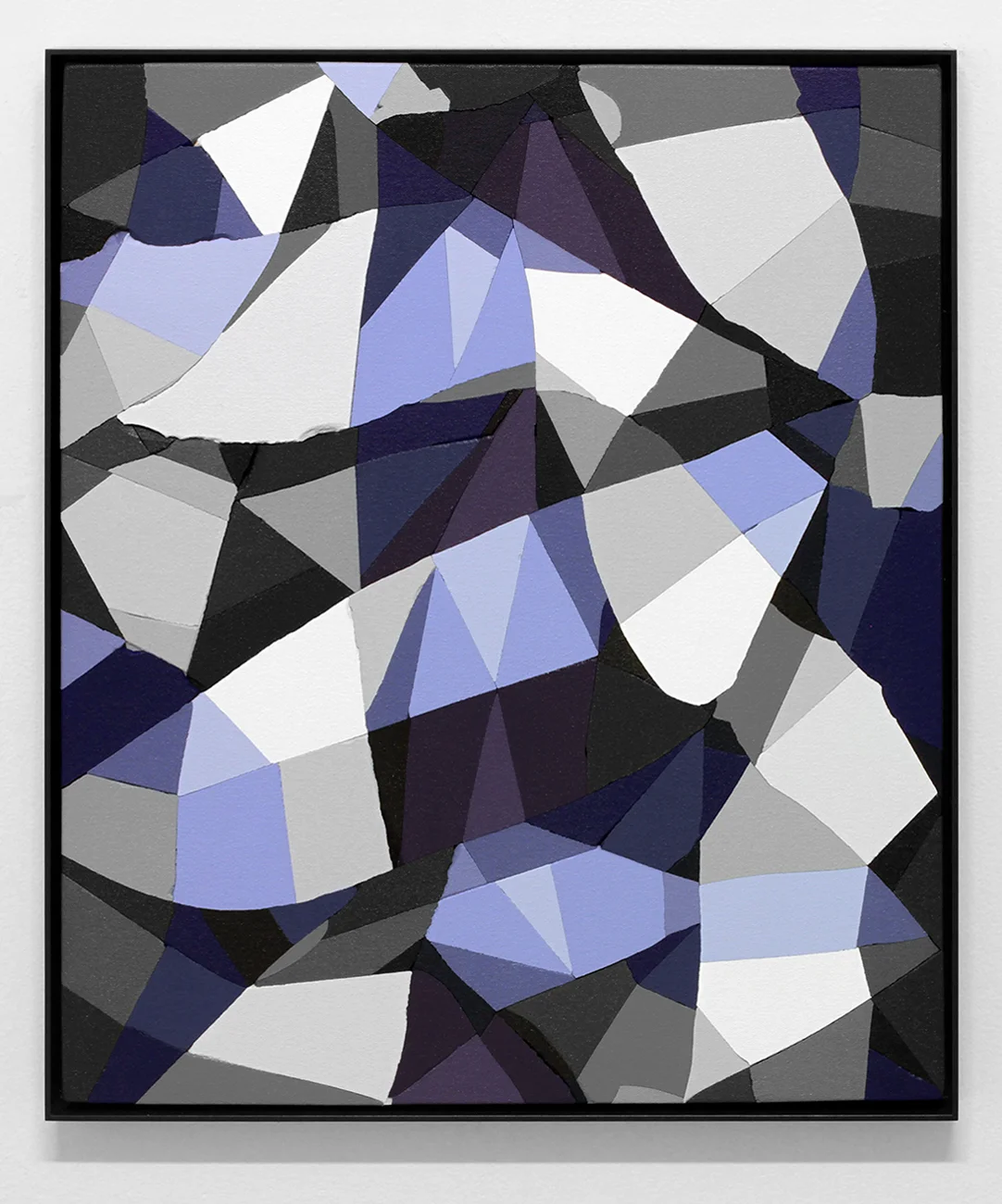 B.C. (The New Insomnia) Acrylic on broken plaster 2017 22 x 18 inches (55.88 x 45.72 cm)