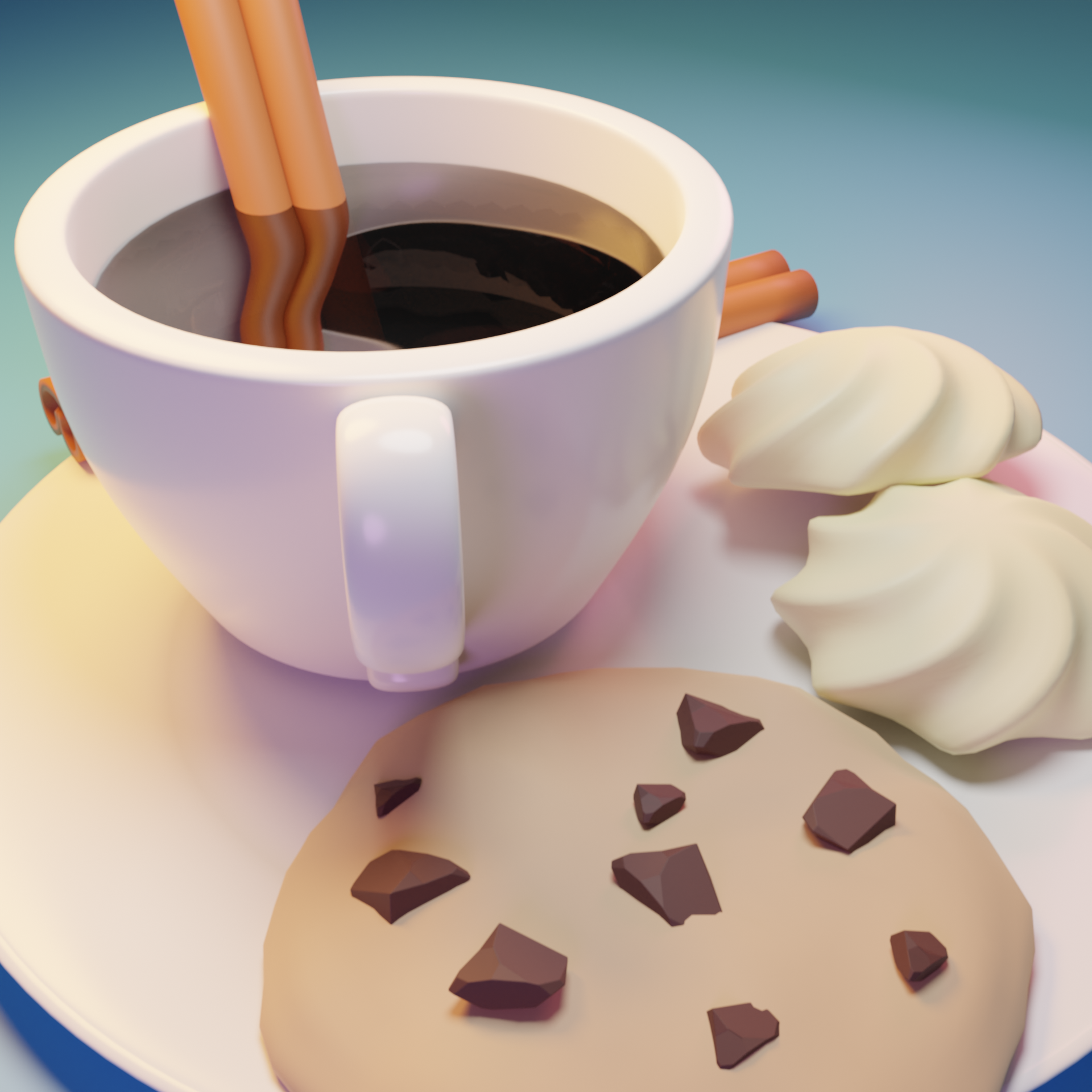 coffee and biscuits clipart