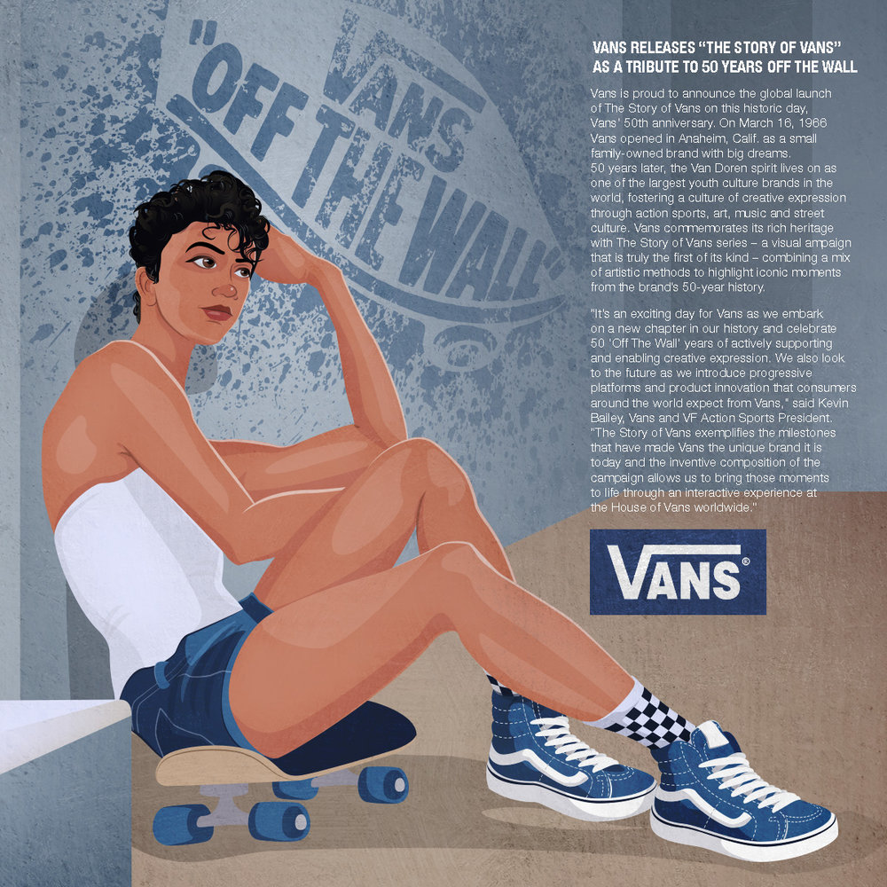 Vans Girl — STEVEN POWELL