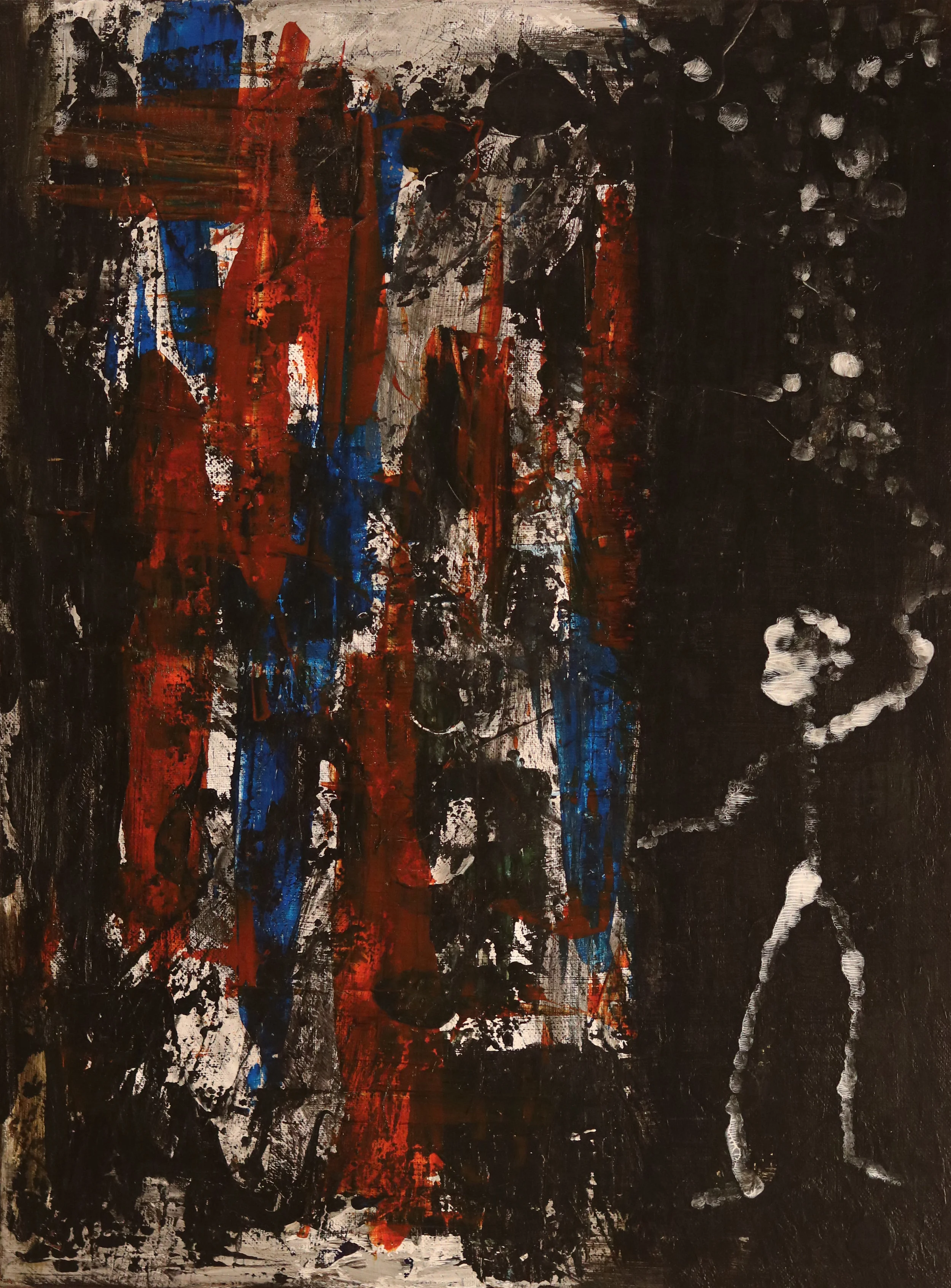 Whip It - Acrylic on canvas 24 X 18 2016