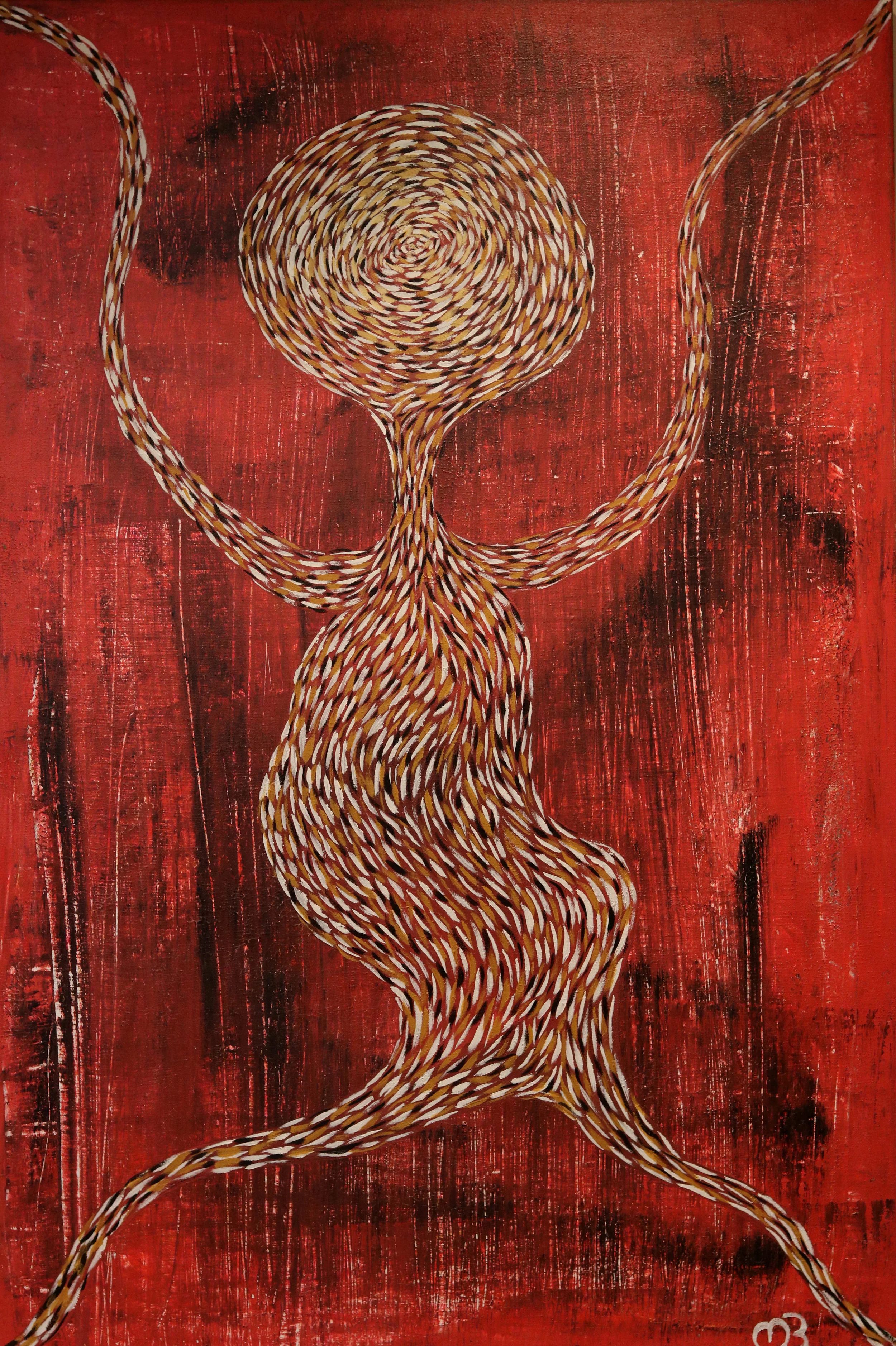 It's a Stuggle Dealing With All These Moving Parts - 60 X 40 2017