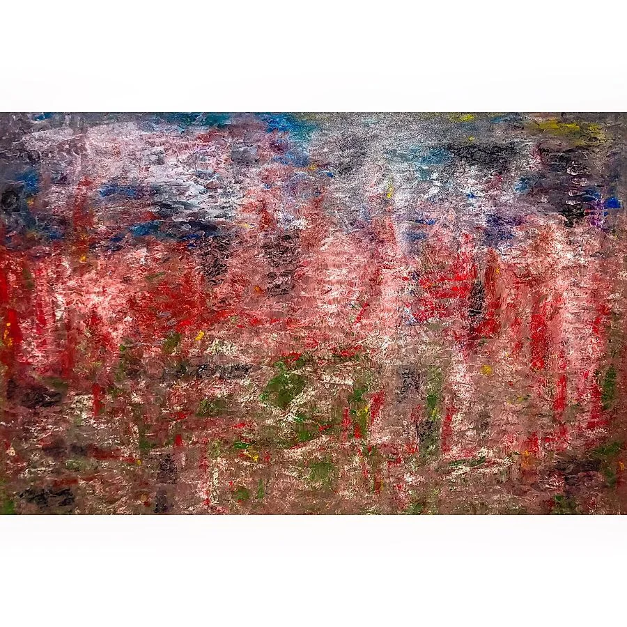 Forests On Fire - 40" by 60"