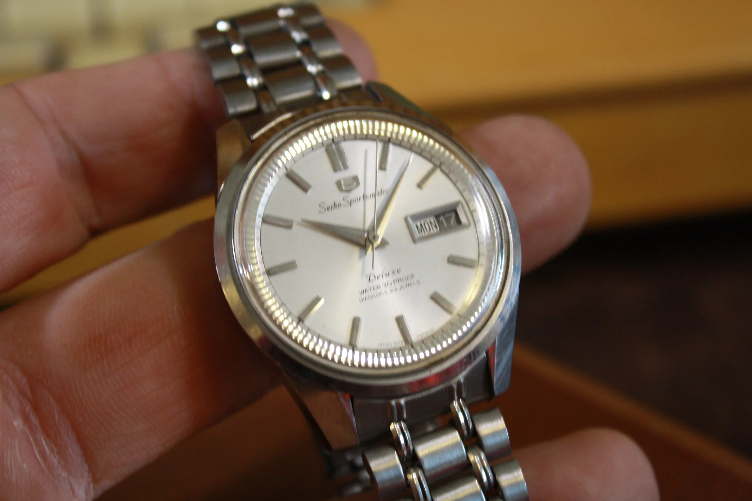 Seiko 7606-7000, May 1965, serviced JDM dress watch — Klein 