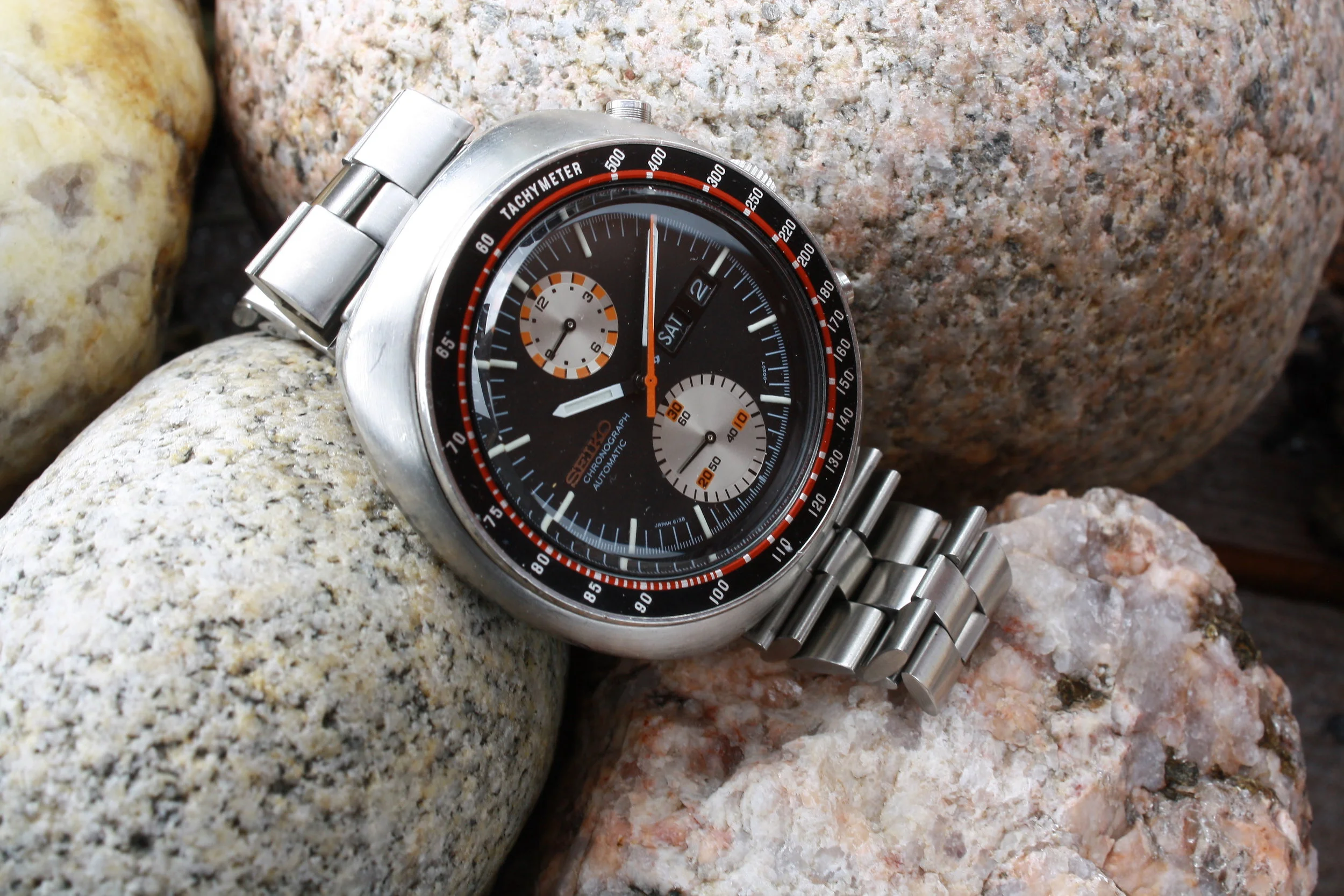 Seiko 6138-0011 "Yachtsman", November 1975, all original, restored