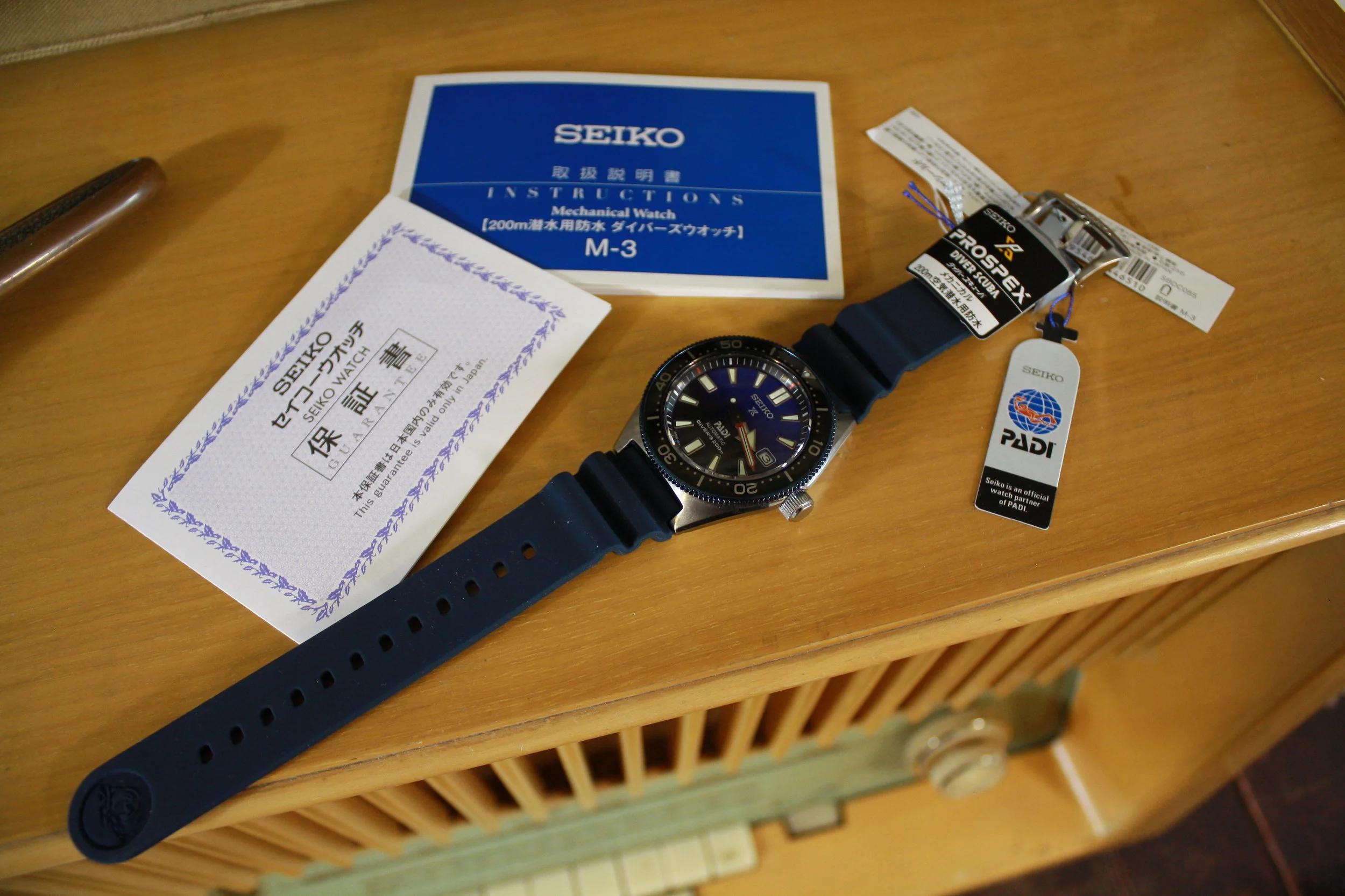 Seiko SBDC055 PADI Limited Edition dive watch, serviced!