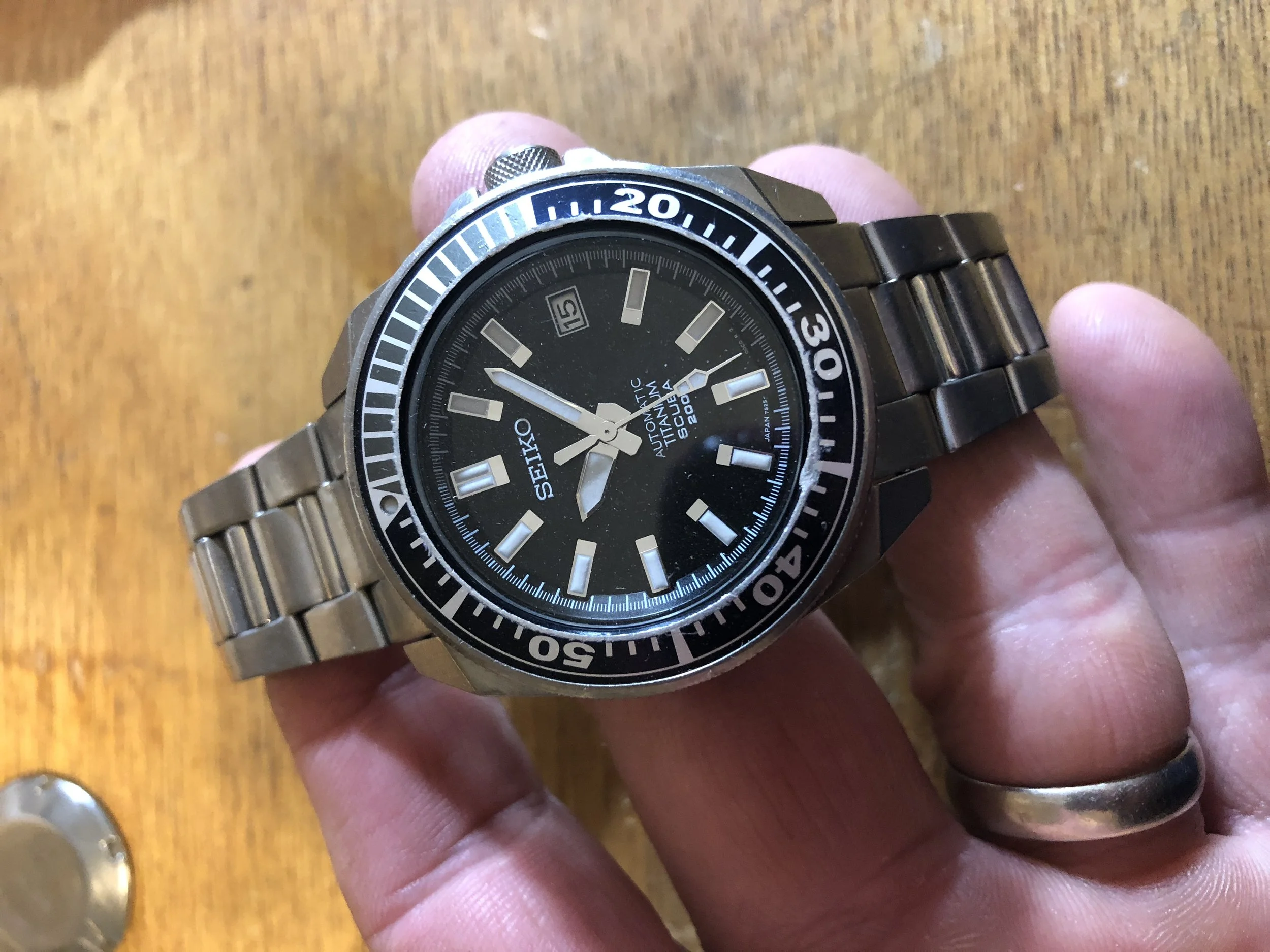 Restoration of Seiko 7S25-00D0 "Black Samurai" serial number 590420
