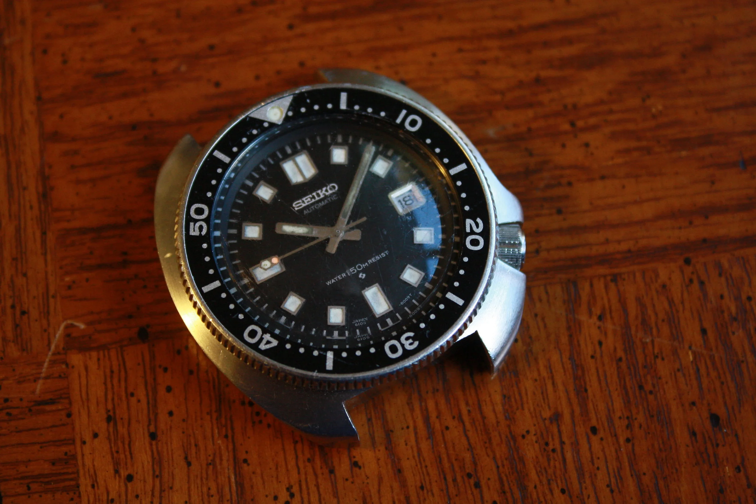 Seiko 6105-8119 150m Diver, November 1976, unrestored &amp; original