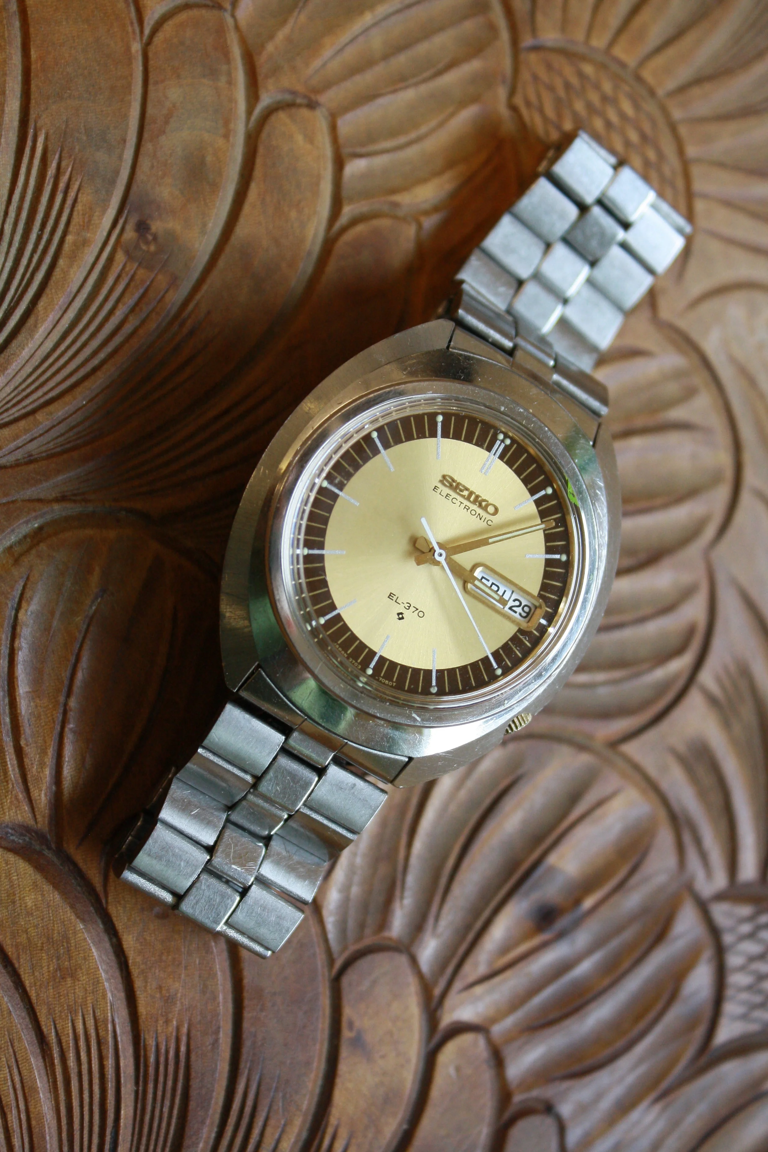 Seiko EL-370 Hybrid, fully serviced, as seen on our YouTube channel