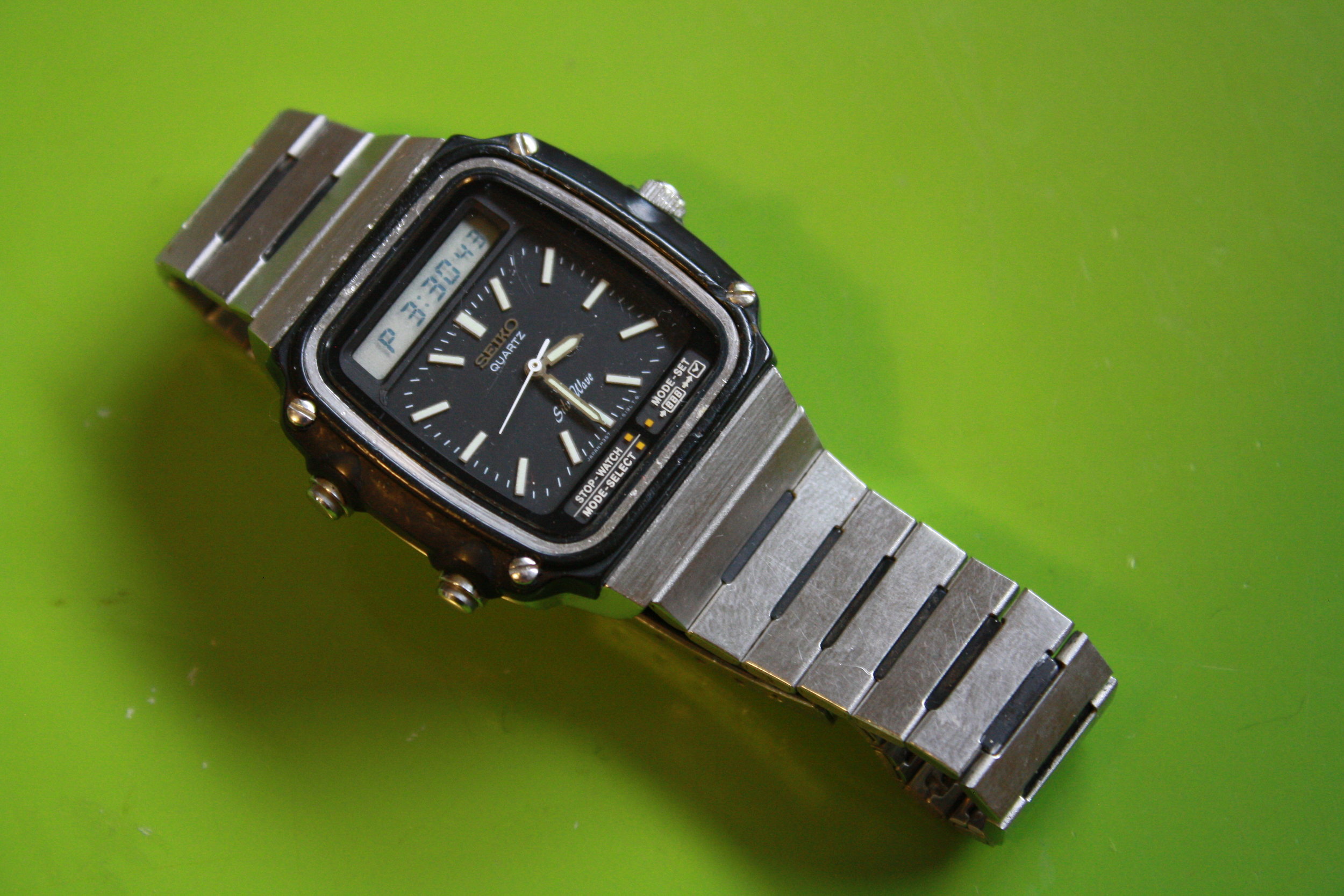 Seiko H357-5120, January 1981, Ana-Digi sport watch, serviced! — Klein  Vintage Watch