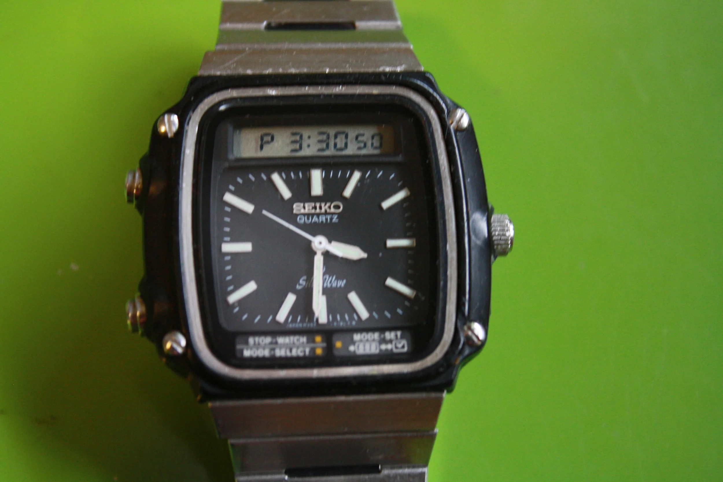 Seiko H357-5120, January 1981, Ana-Digi sport watch, serviced