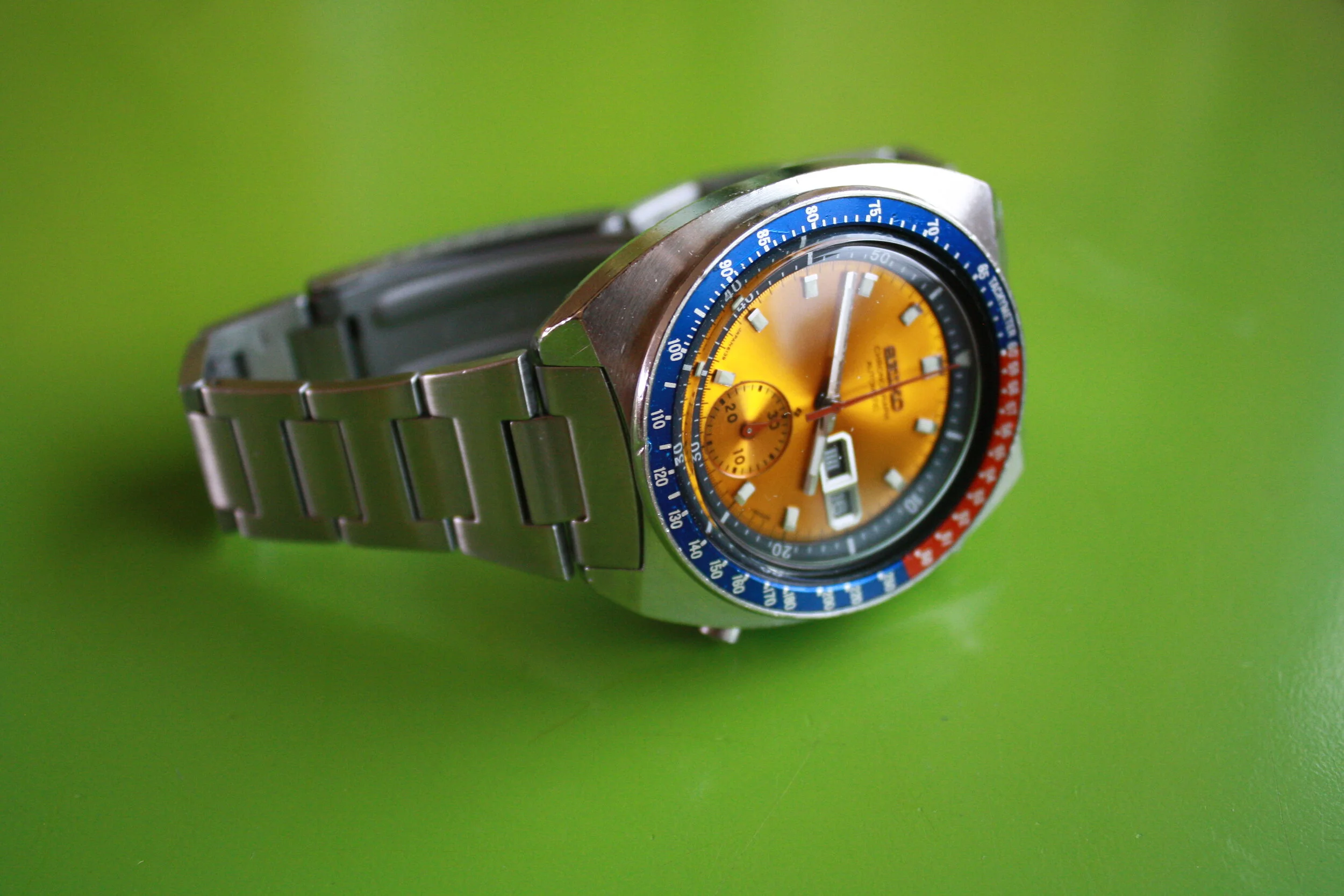 Seiko 6139-6002 Aussie Pogue, full serviced, upgraded to 18 jewels