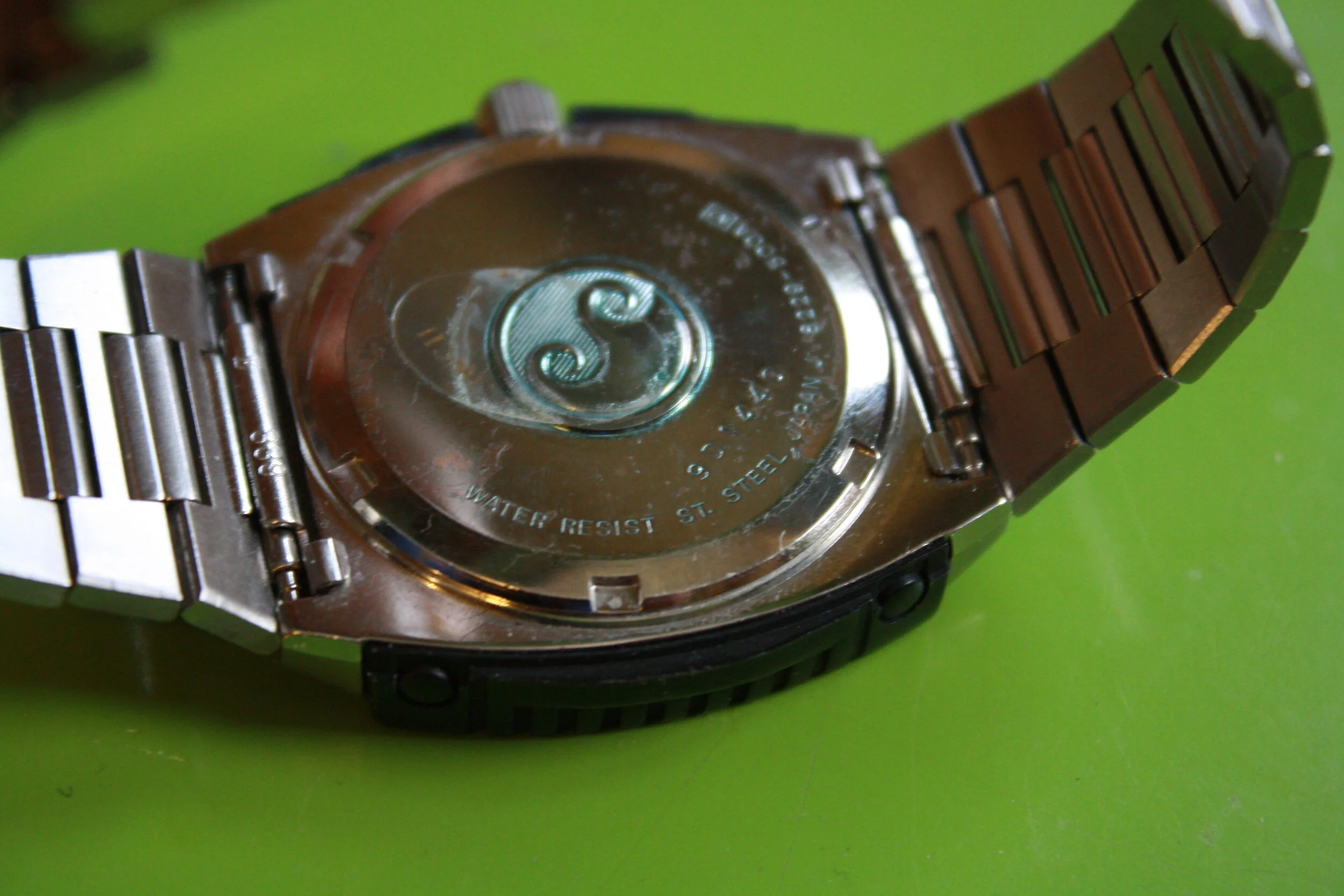 Seiko 8229-500A TV Dial dress watch, near NOS. Like, really