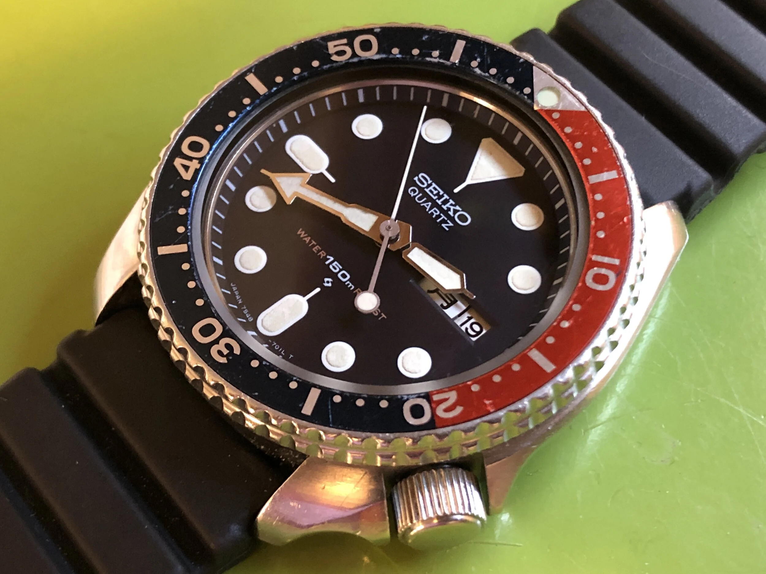 Seiko 7548-700B JDM 150m dive watch, lovely & original, fully
