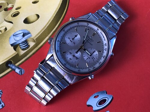 Seiko 7A38-7069 Quartz chronograph w/ day & date - Serviced! — Klein  Vintage Watch
