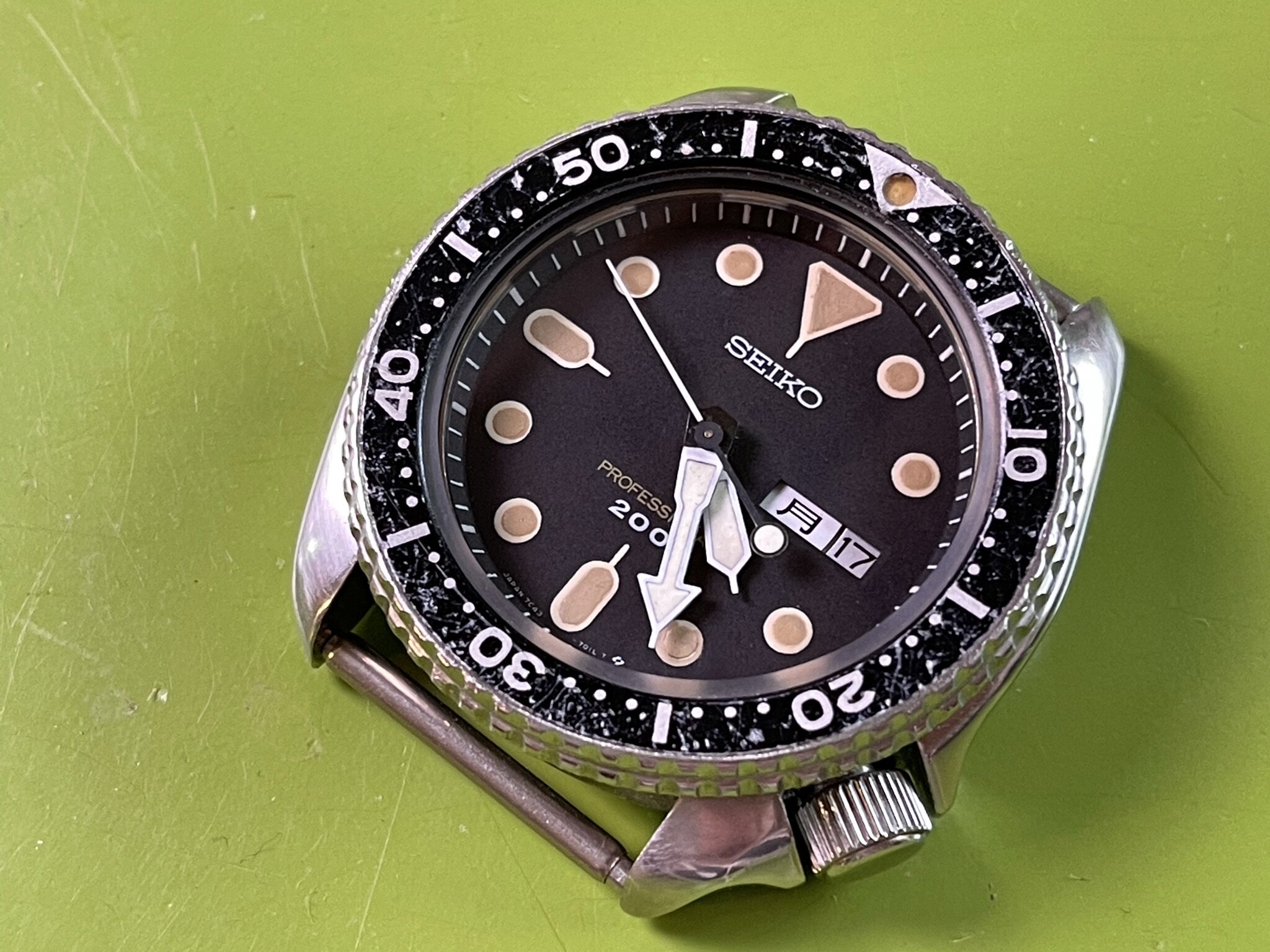 Seiko 7C43-7010 150m diver, Star of my 754x vs 7C4x video! Fully serviced,  April 1988 — Klein Vintage Watch