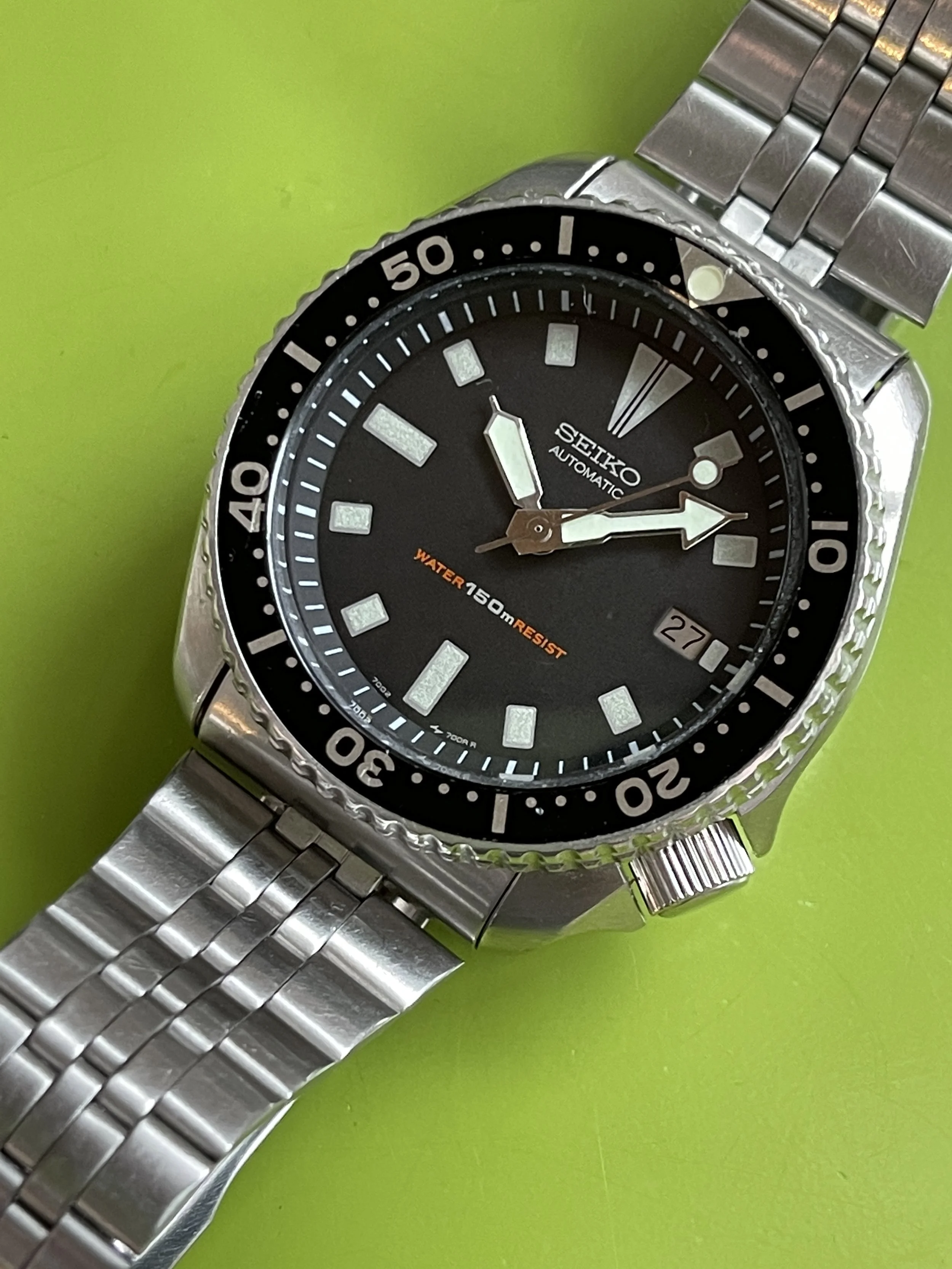 Seiko 7002-7000 June 1990 — Klein Vintage Watch