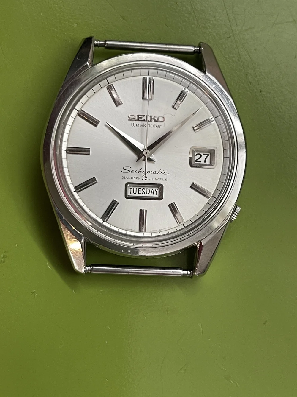 時計 SEIKO h239-5040 silver wave Seiko H239-5040 JDM Robot Silverwave — Klein Vintage Watch