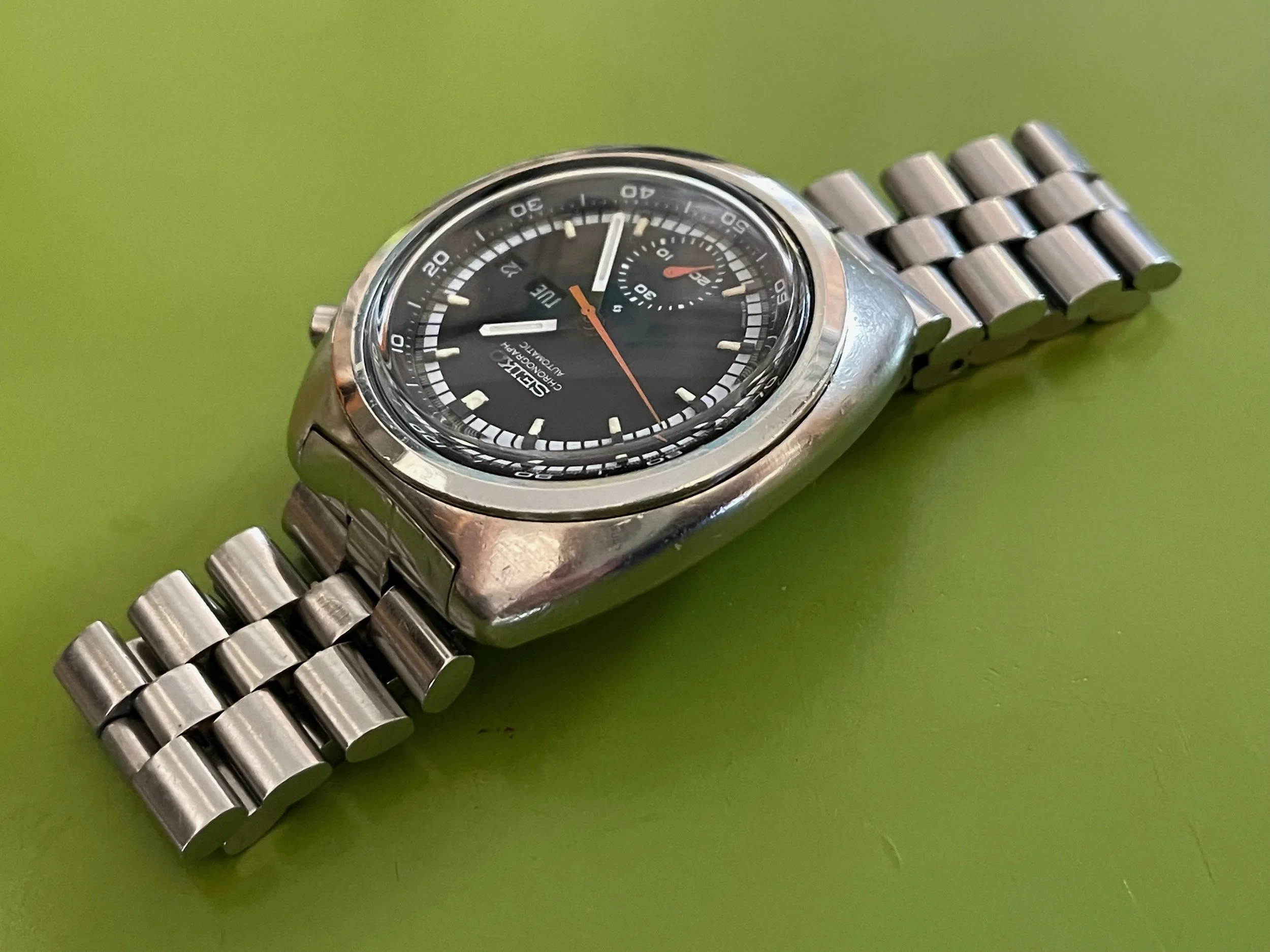 Seiko 6139-7002 from August 1974 — Klein Vintage Watch