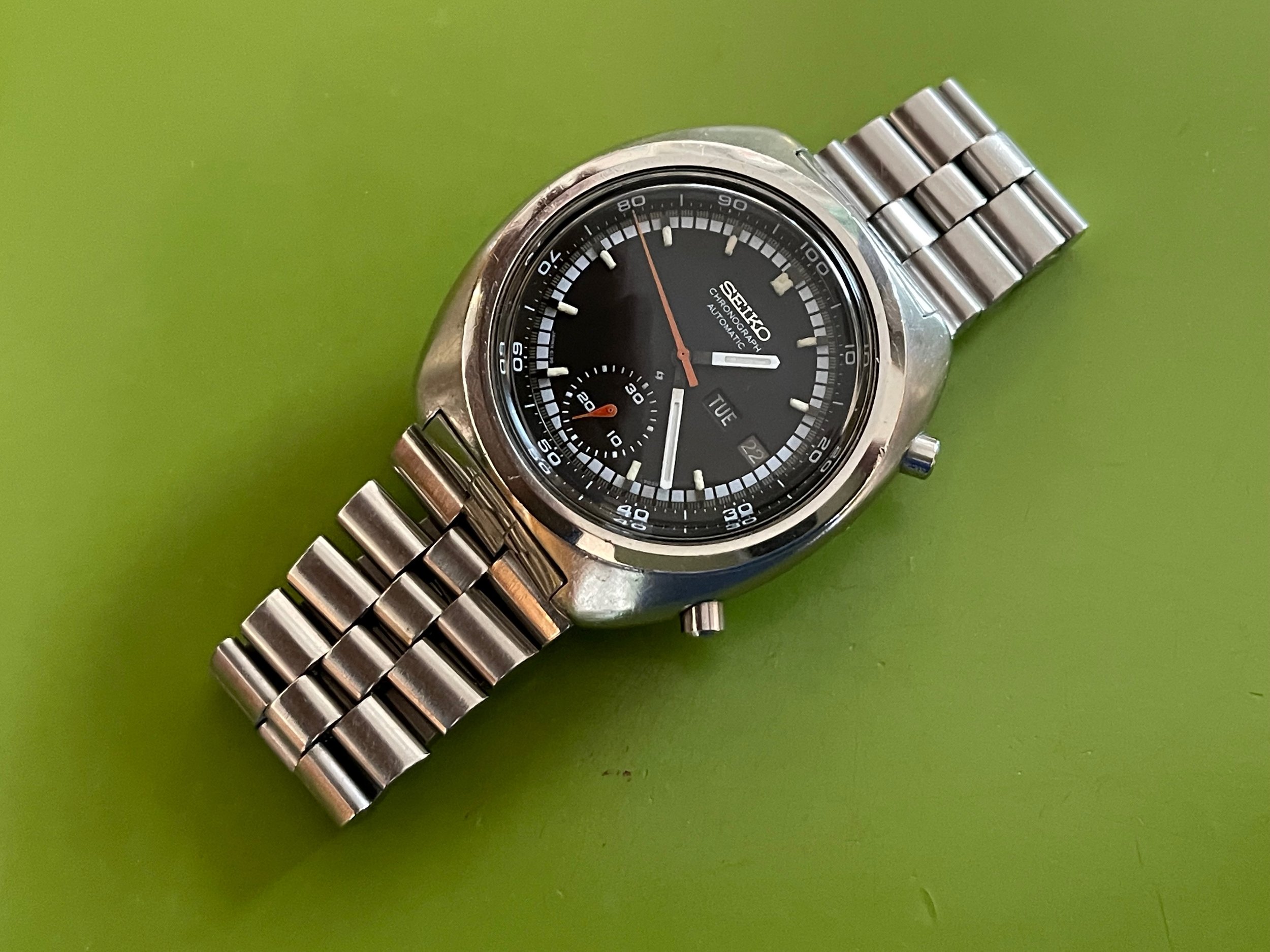 Seiko 6139-7002 from August 1974 — Klein Vintage Watch