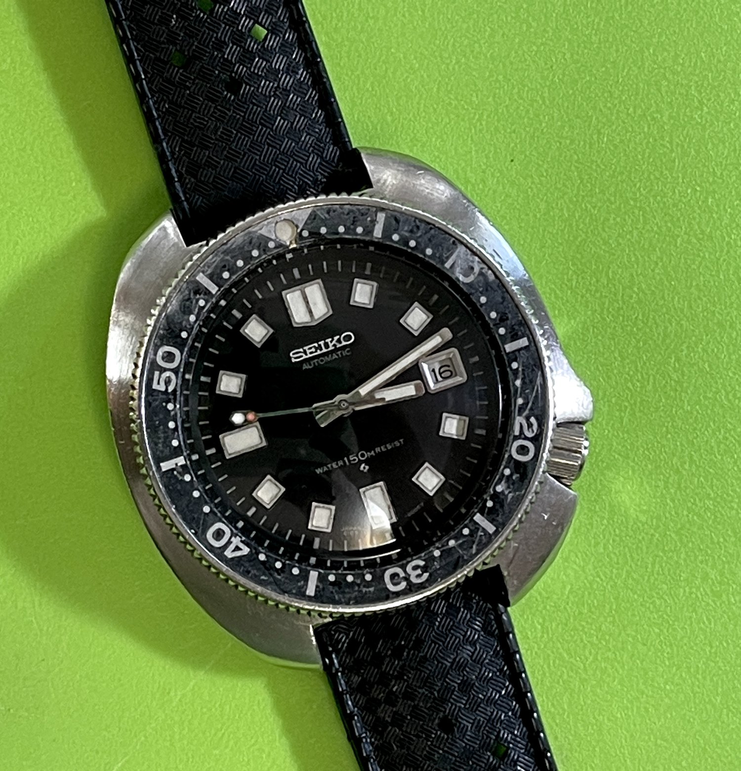 Seiko Willard 6105-8110 6105-8119 Vietnam War — Klein Vintage Watch